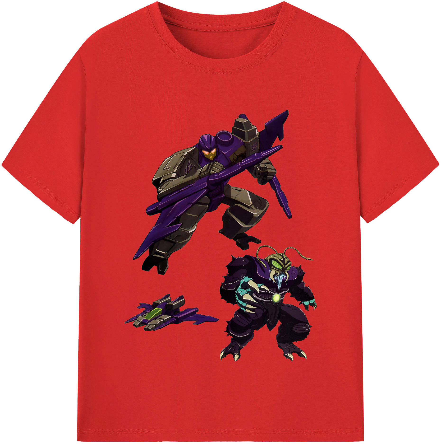 （画像用）  レディースカジュアルプリントTシャツ（綿100％）