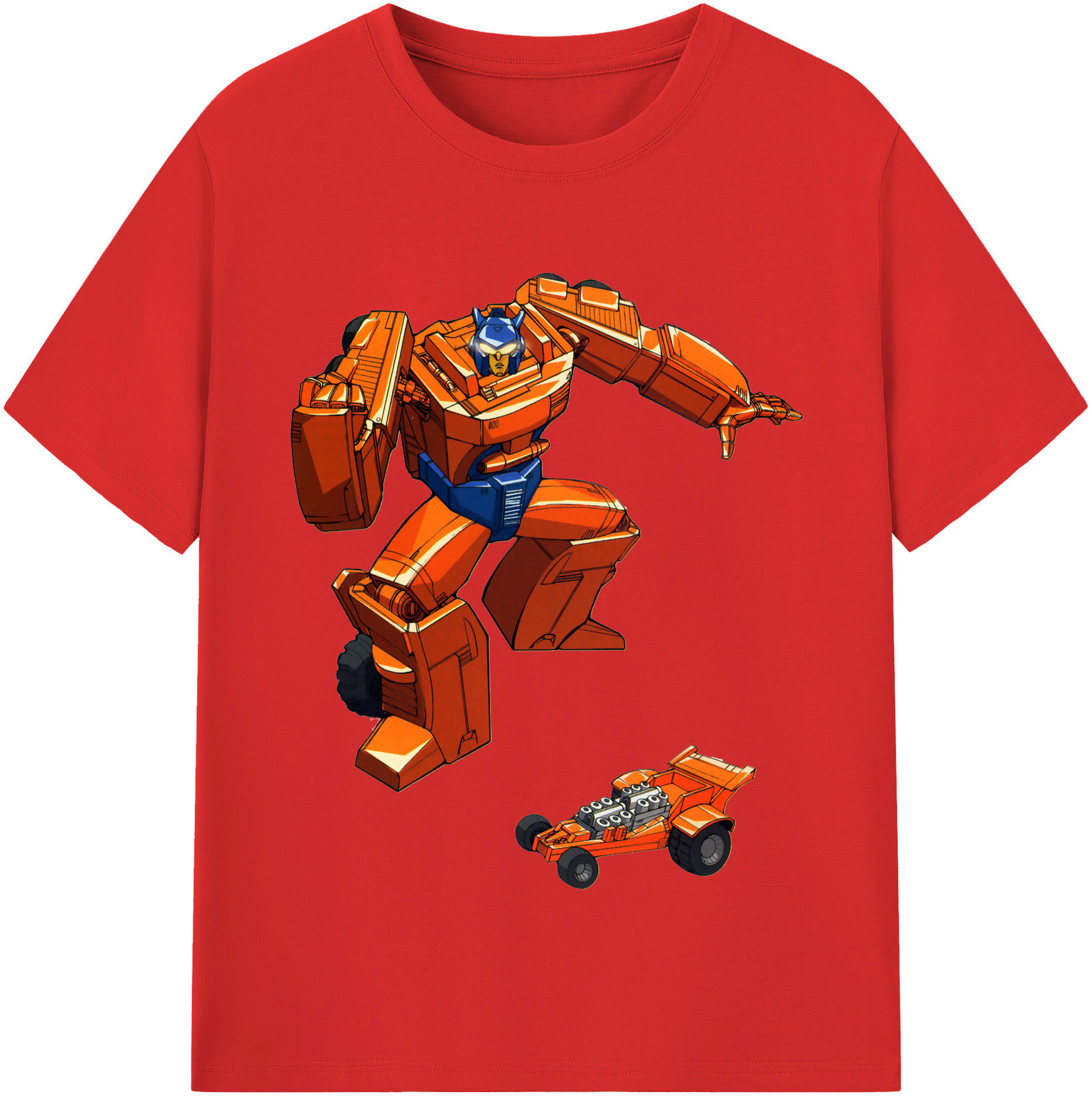 （画像用）  レディースカジュアルプリントTシャツ（綿100％）