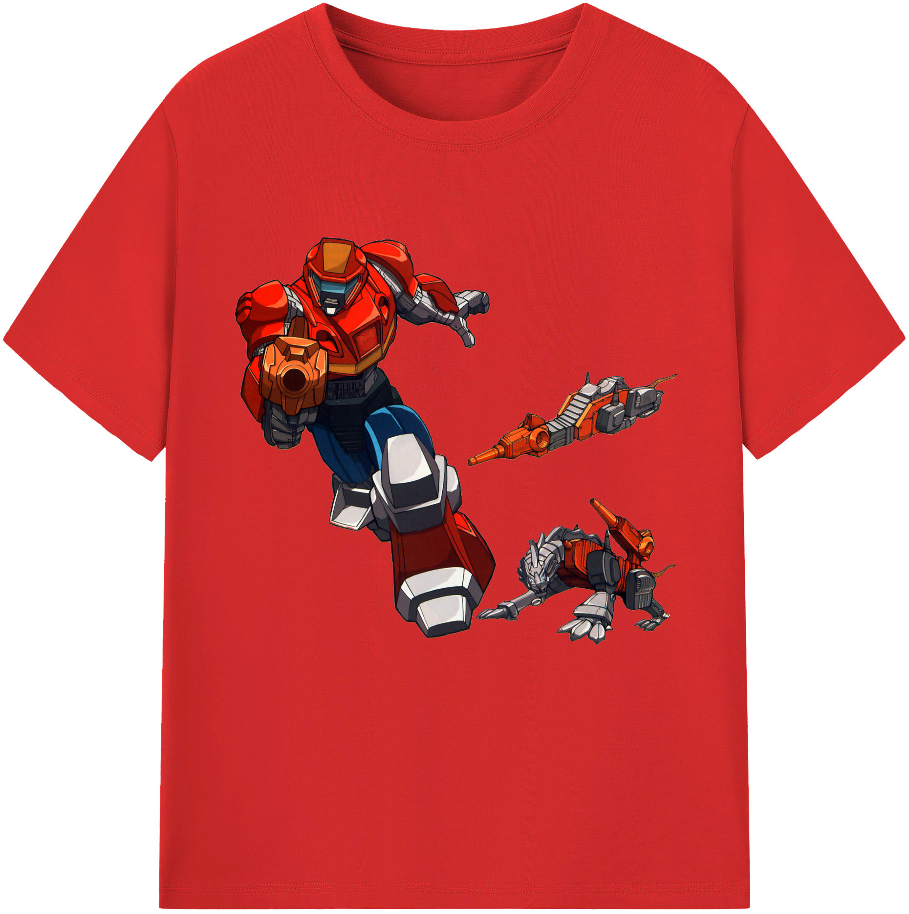（画像用）  レディースカジュアルプリントTシャツ（綿100％）
