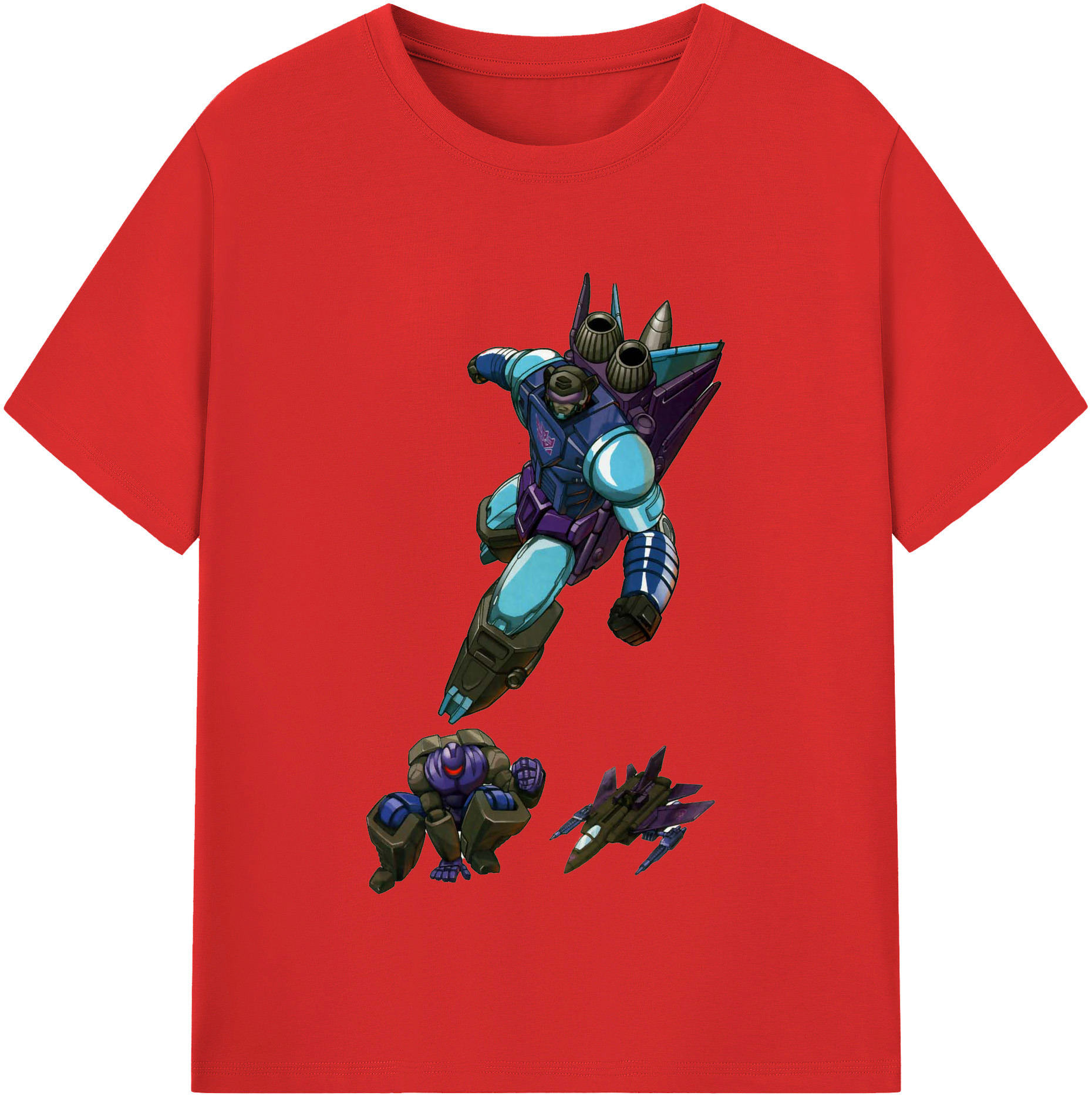 （画像用）  レディースカジュアルプリントTシャツ（綿100％）