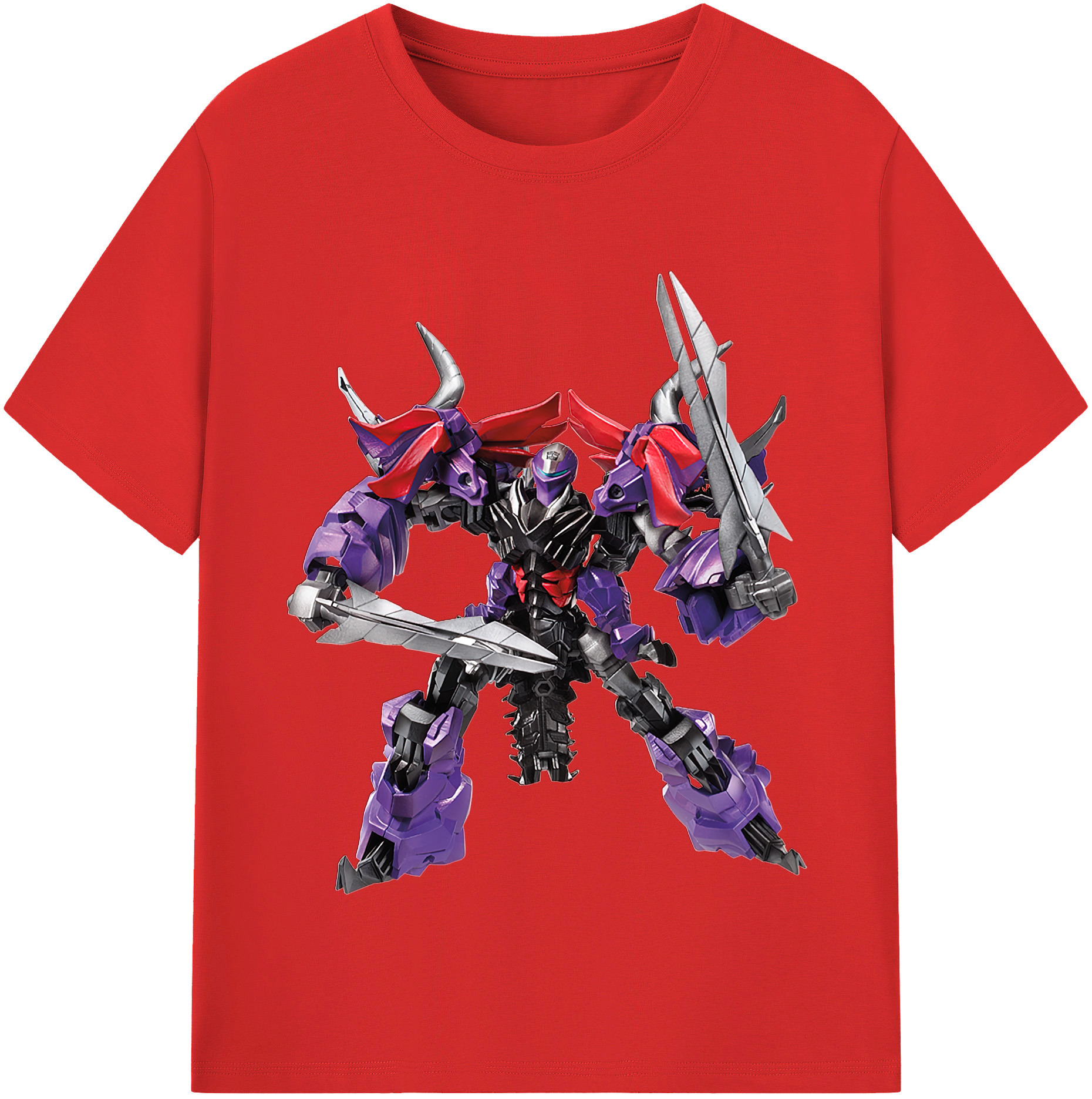 （画像用）  レディースカジュアルプリントTシャツ（綿100％）