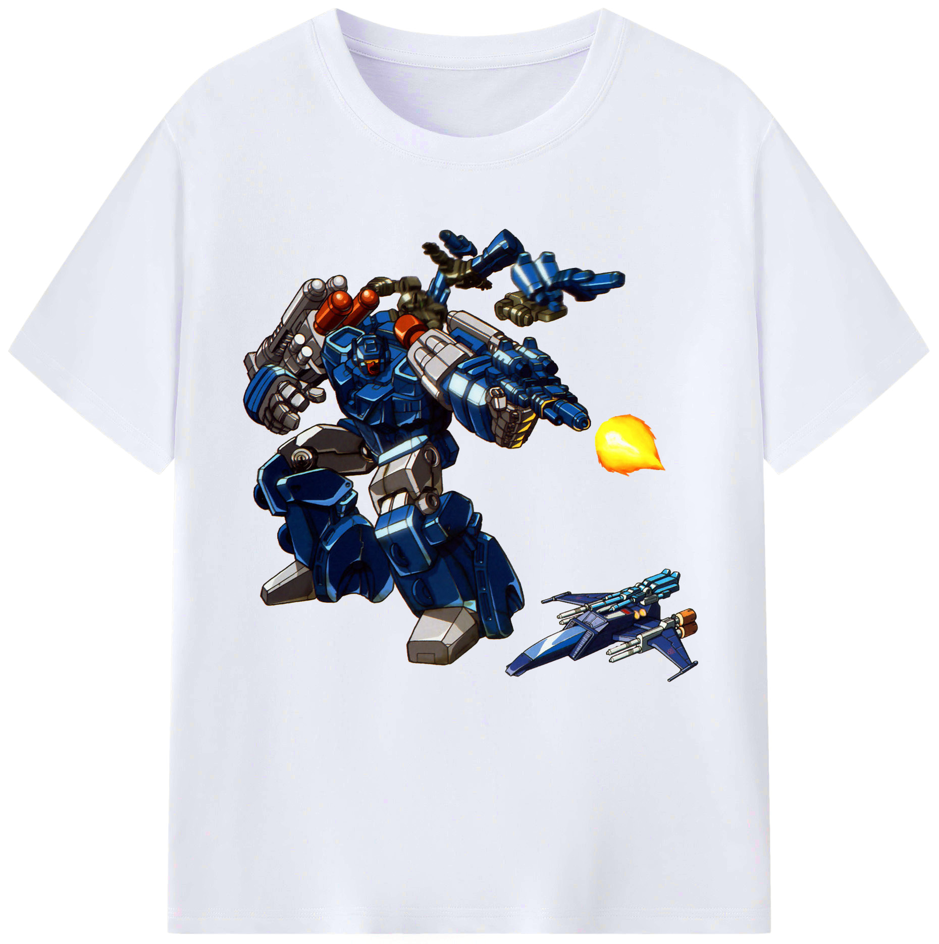 （画像用）  レディースカジュアルプリントTシャツ（綿100％）