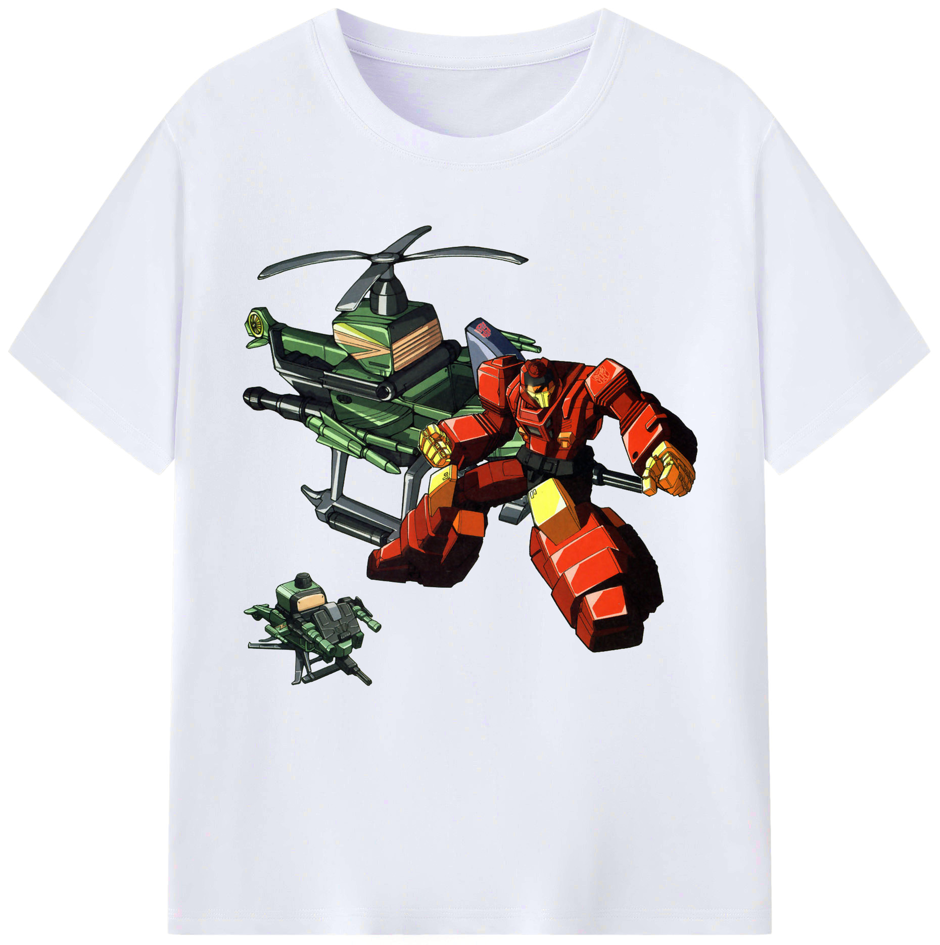 （画像用）  レディースカジュアルプリントTシャツ（綿100％）