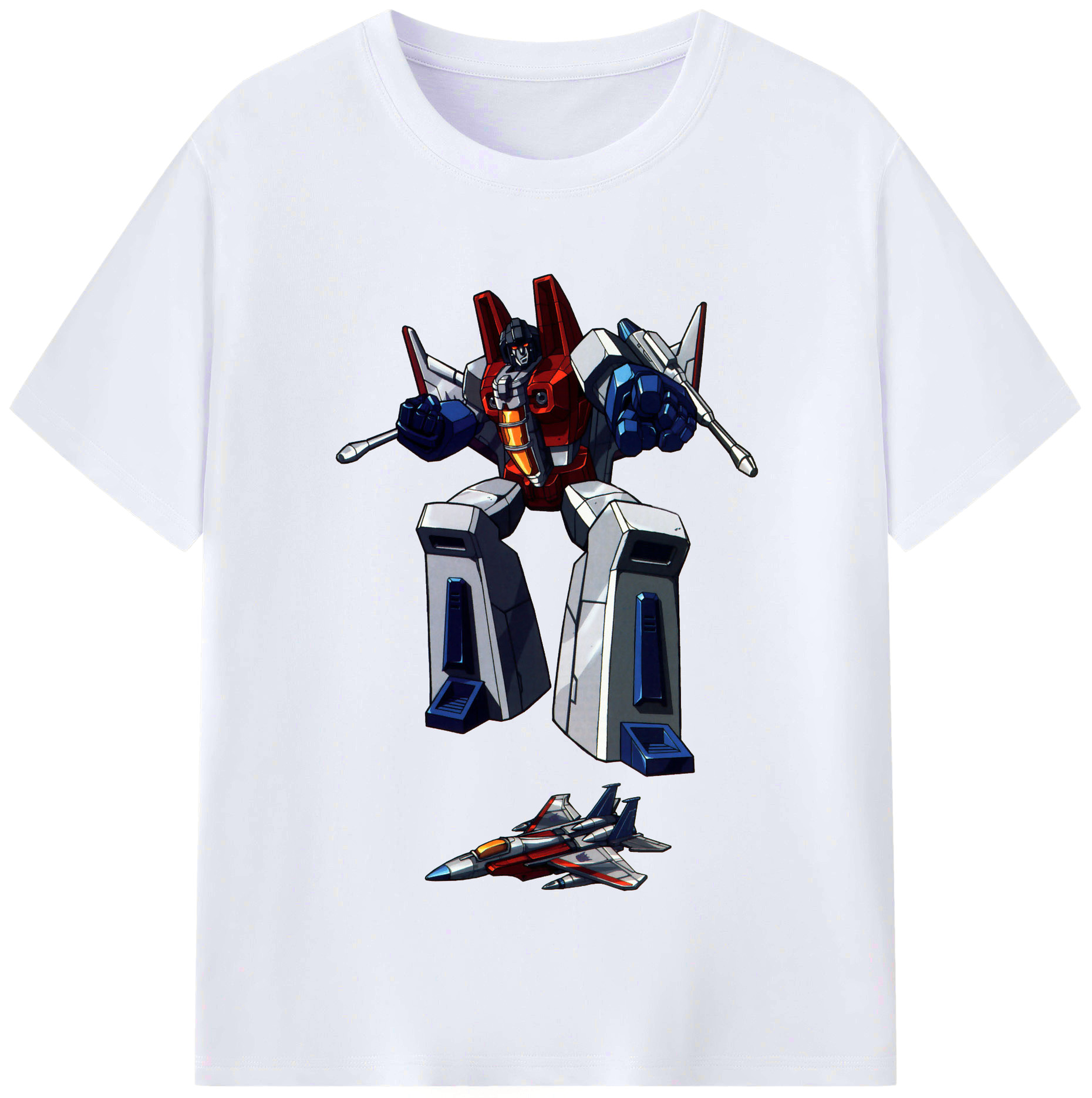 （画像用）  レディースカジュアルプリントTシャツ（綿100％）