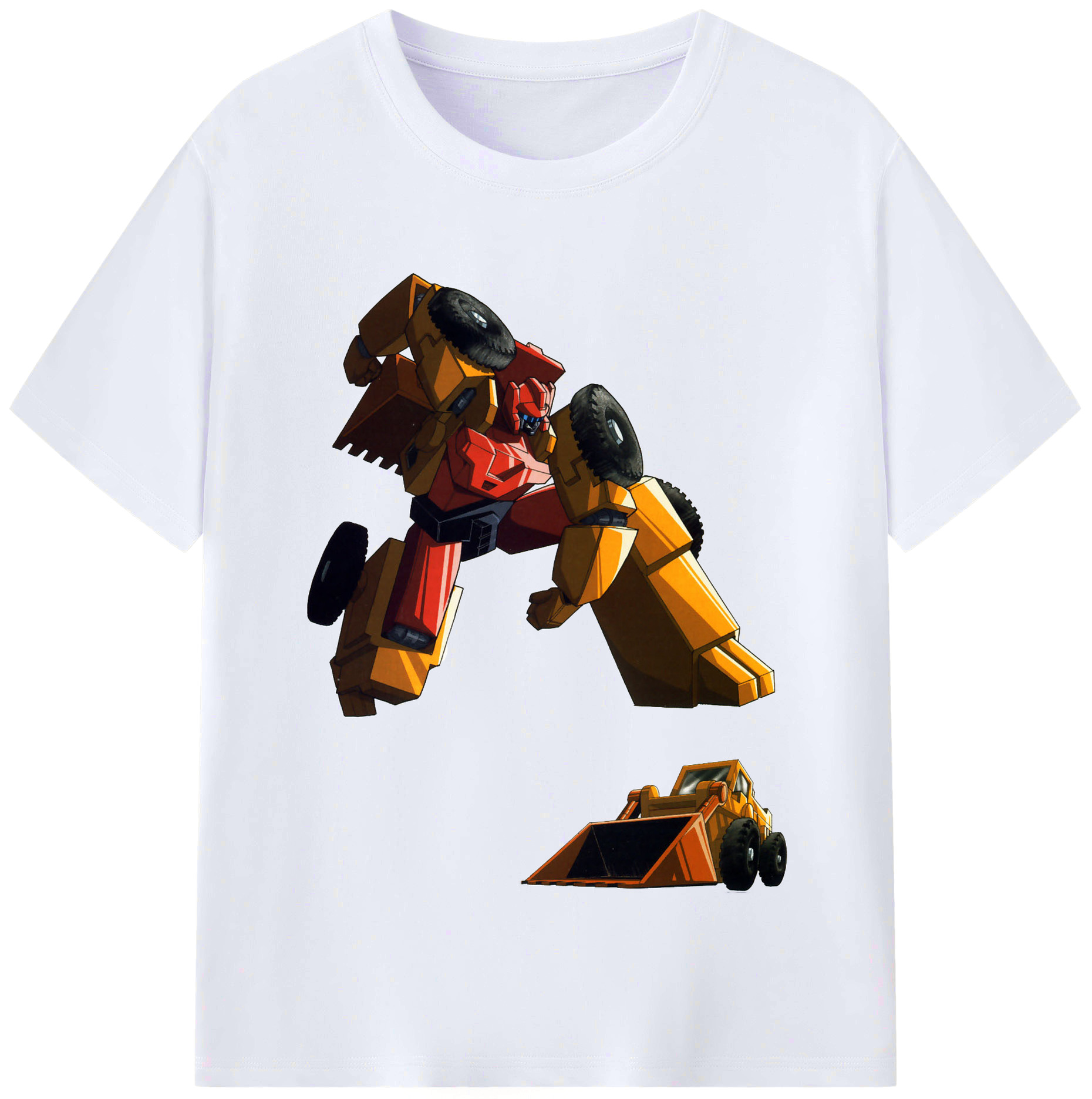 （画像用）  レディースカジュアルプリントTシャツ（綿100％）