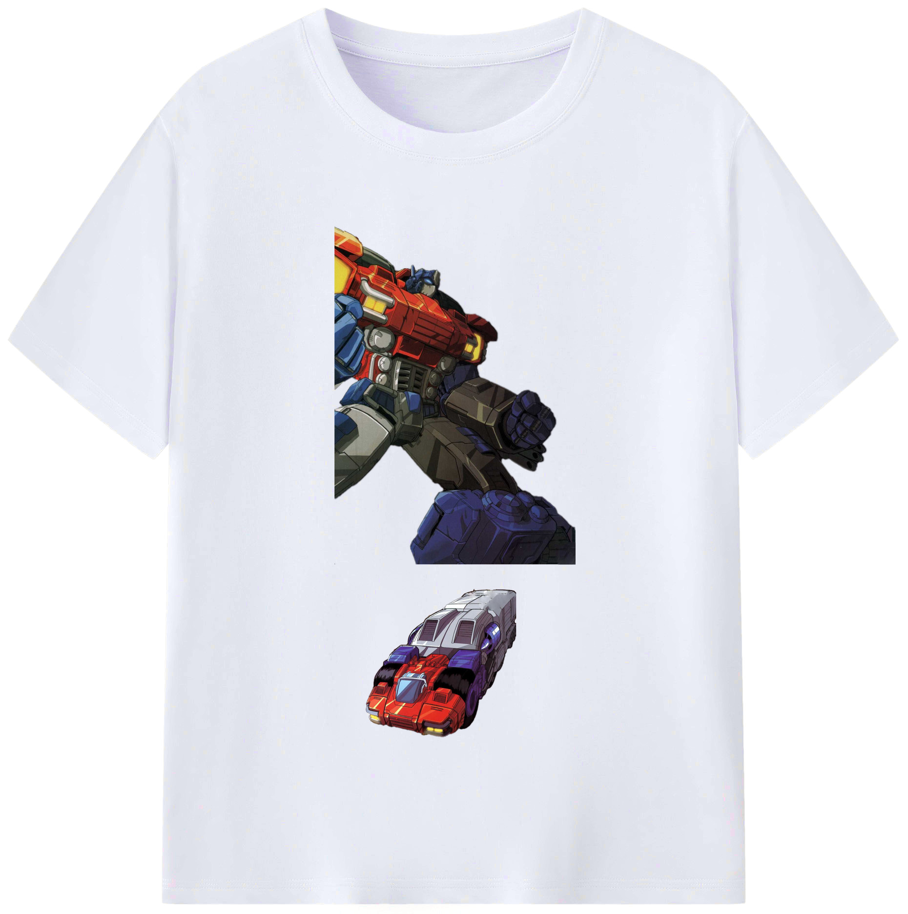 （画像用）  レディースカジュアルプリントTシャツ（綿100％）