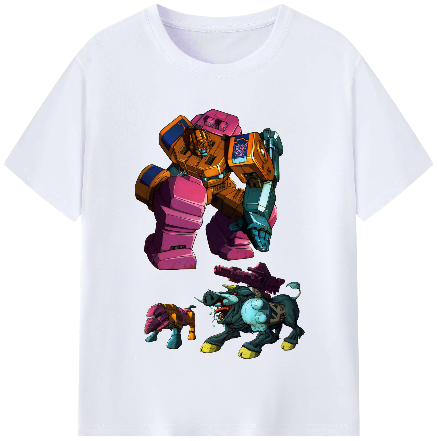 （画像用）  レディースカジュアルプリントTシャツ（綿100％）