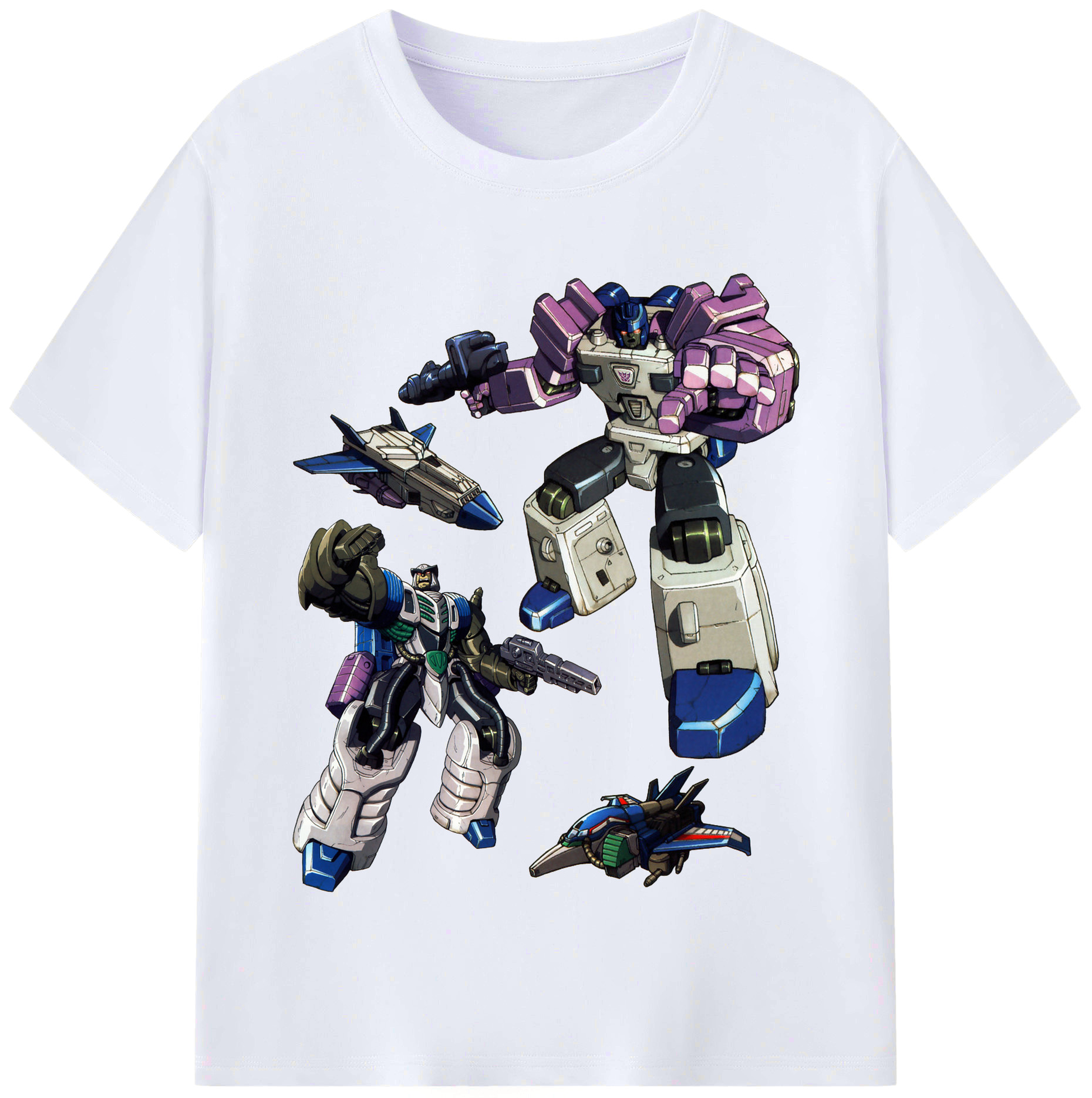 （画像用）  レディースカジュアルプリントTシャツ（綿100％）