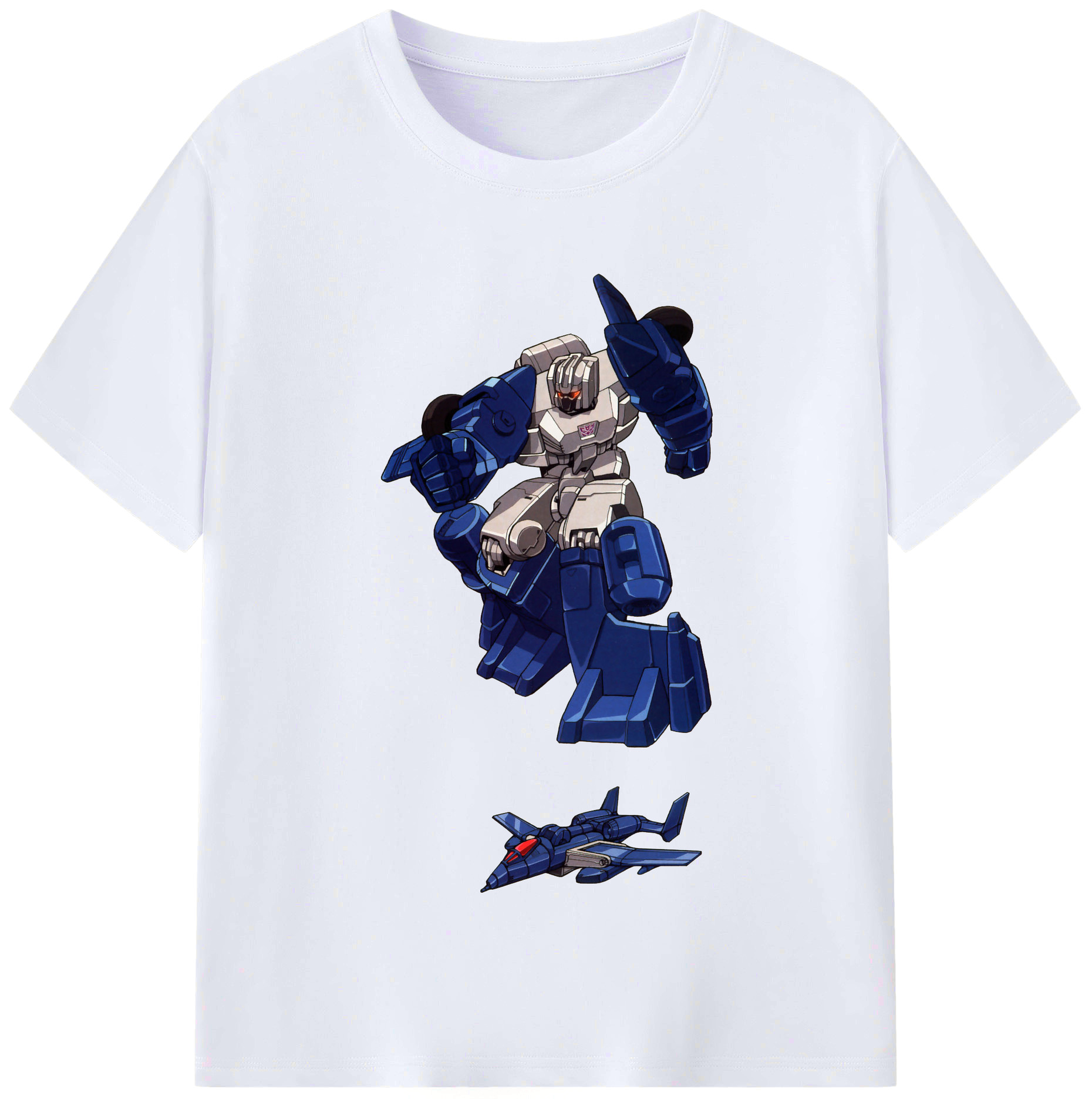 （画像用）  レディースカジュアルプリントTシャツ（綿100％）
