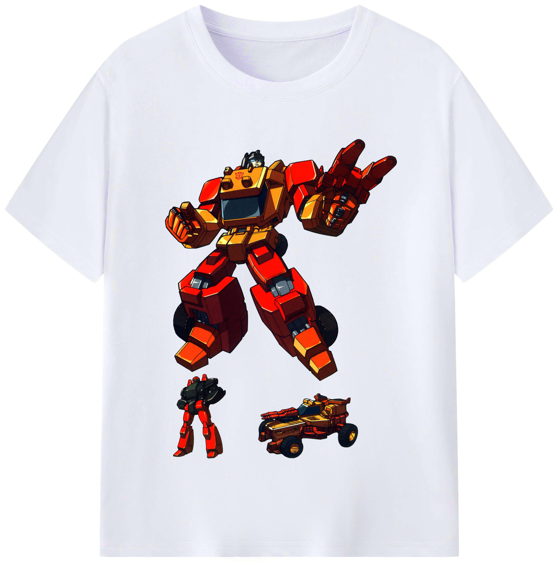 （画像用）  レディースカジュアルプリントTシャツ（綿100％）