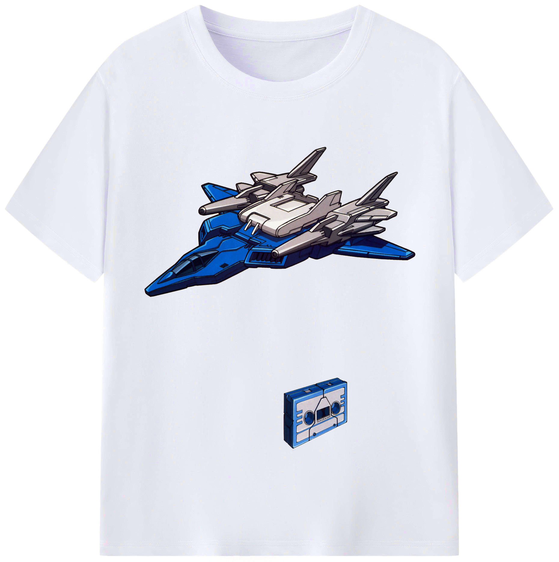 （画像用）  レディースカジュアルプリントTシャツ（綿100％）
