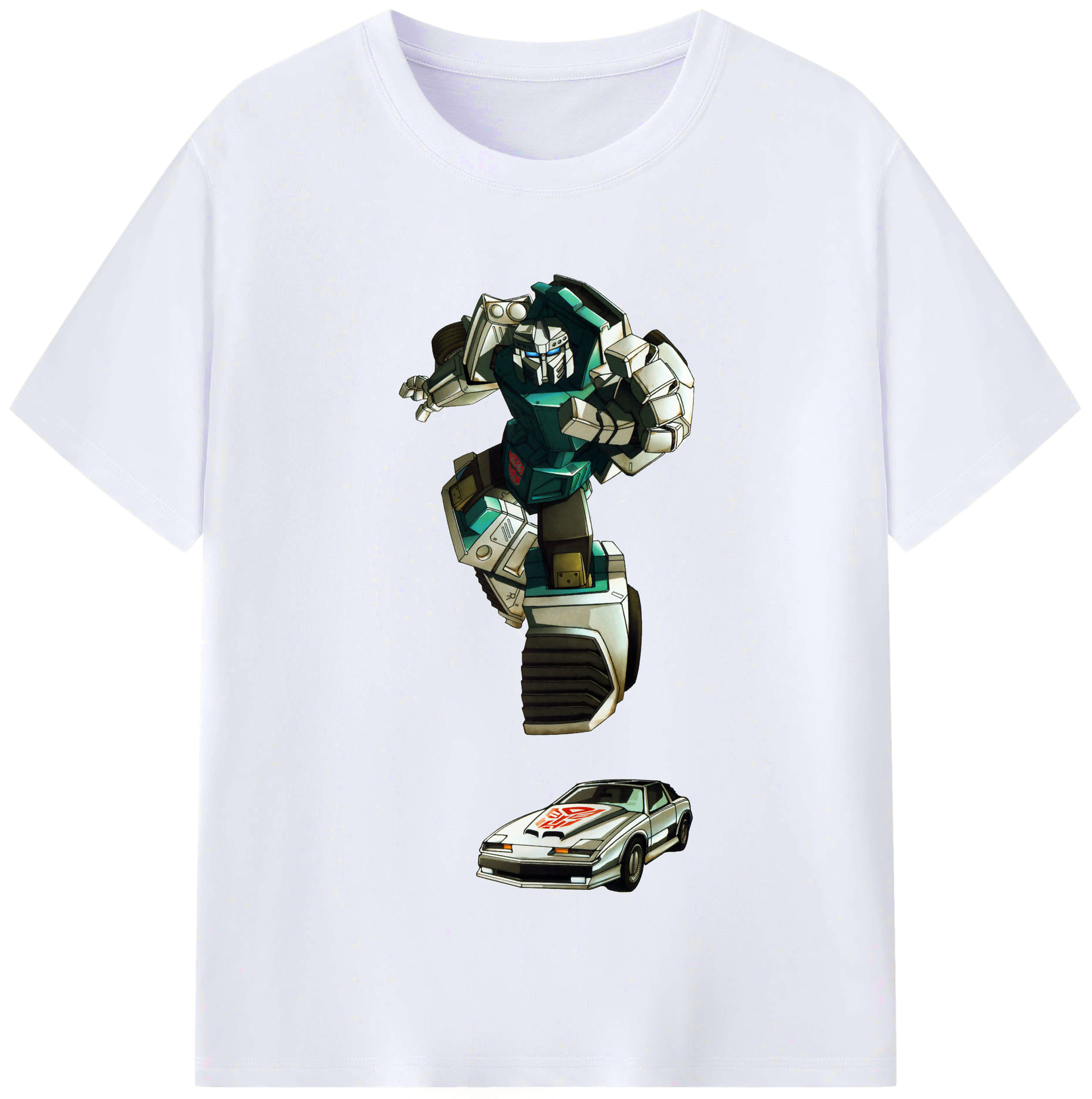 （画像用）  レディースカジュアルプリントTシャツ（綿100％）