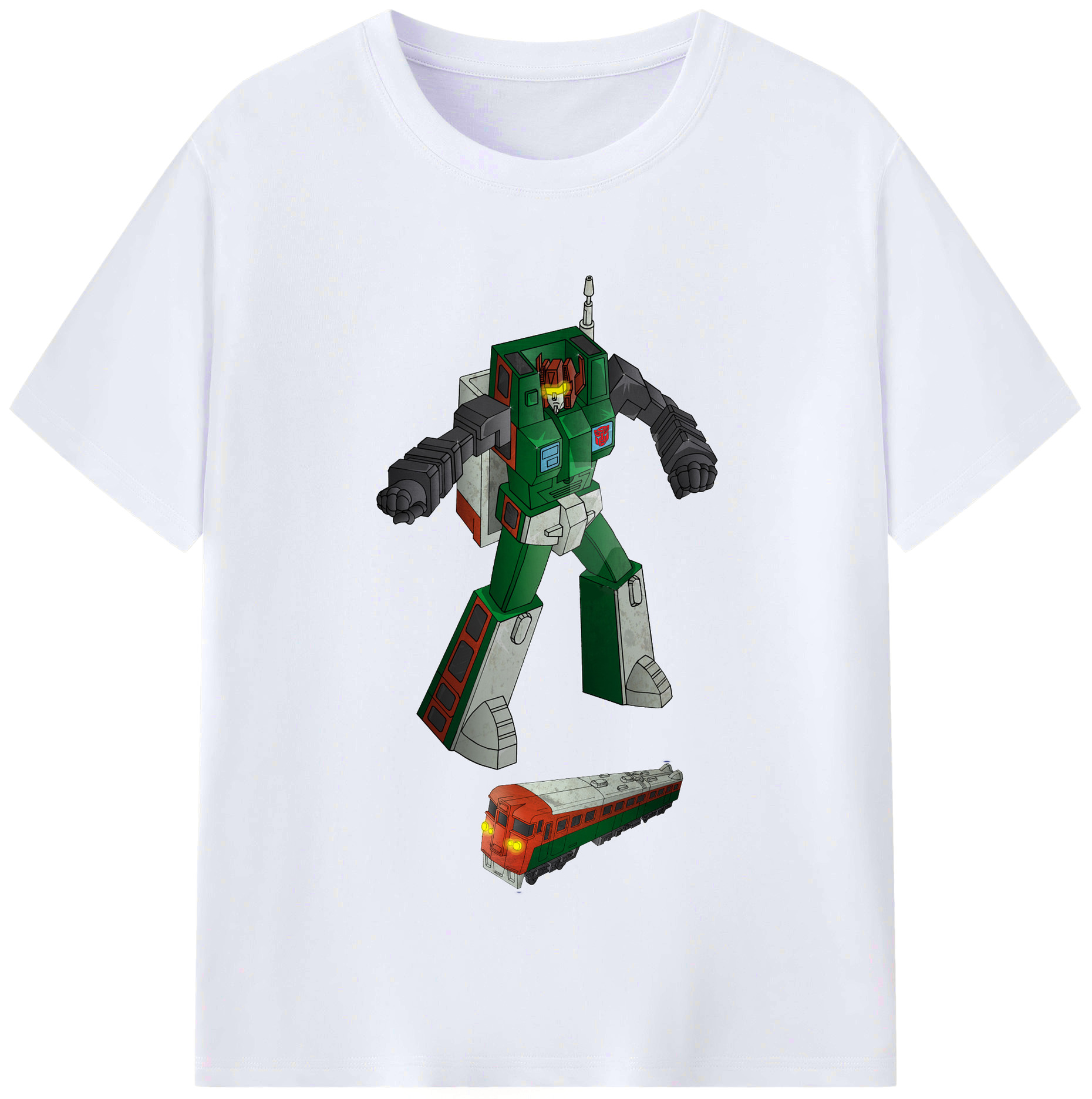 （画像用）  レディースカジュアルプリントTシャツ（綿100％）