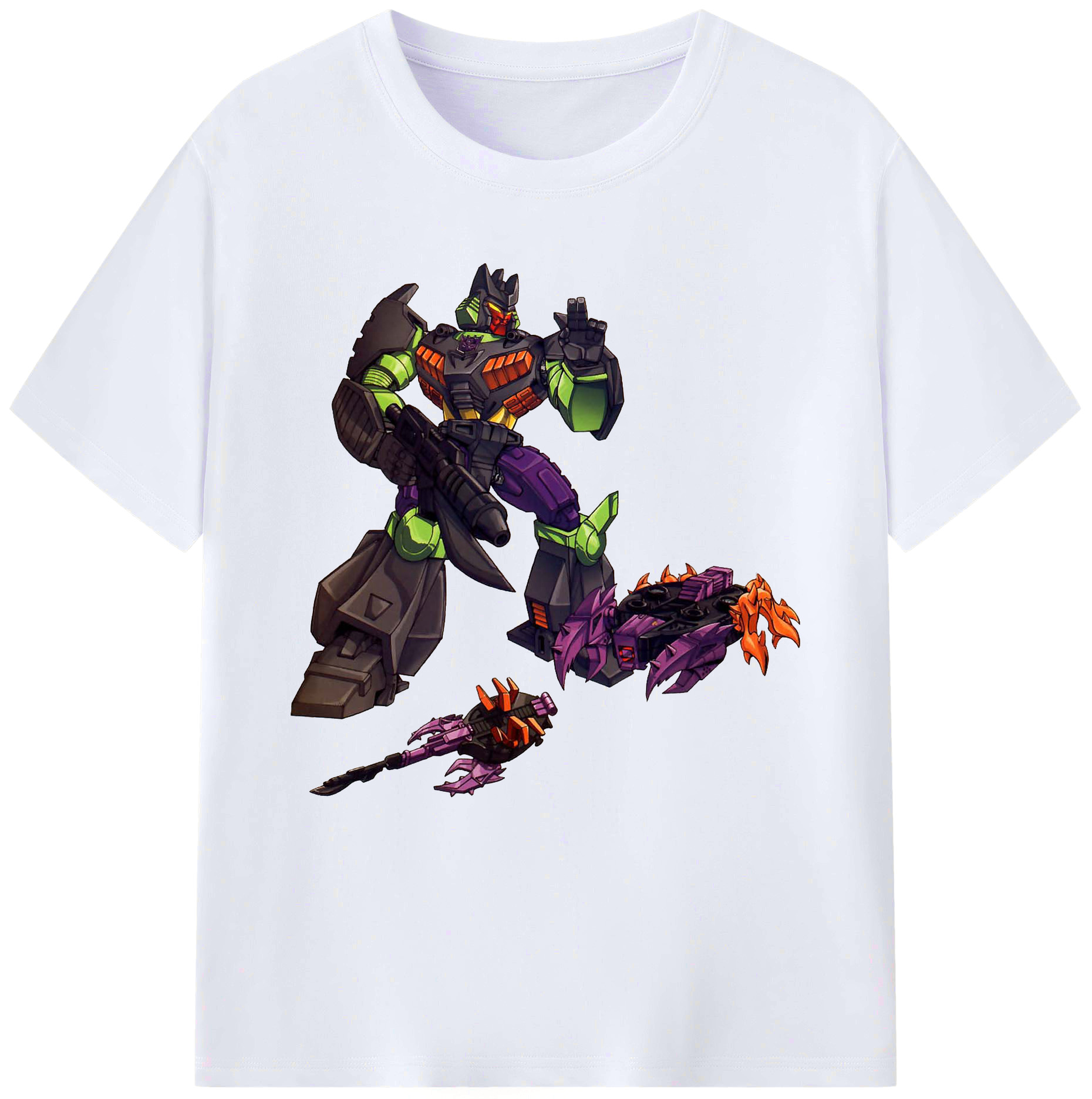 （画像用）  レディースカジュアルプリントTシャツ（綿100％）