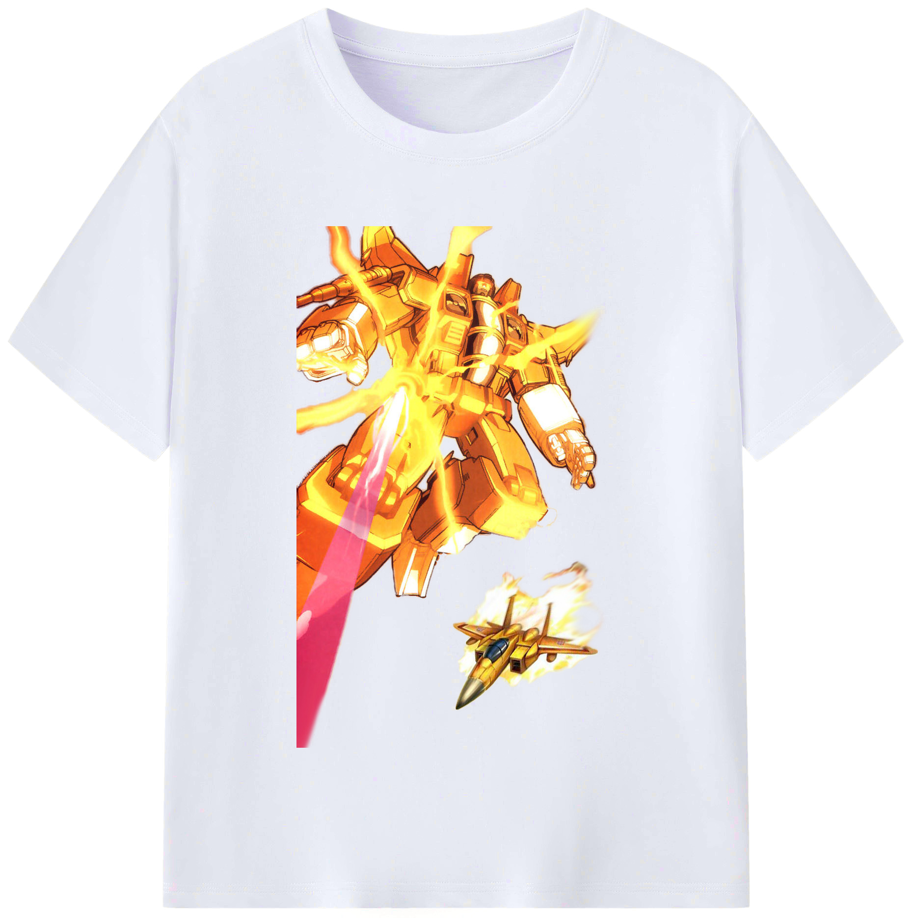 （画像用）  レディースカジュアルプリントTシャツ（綿100％）