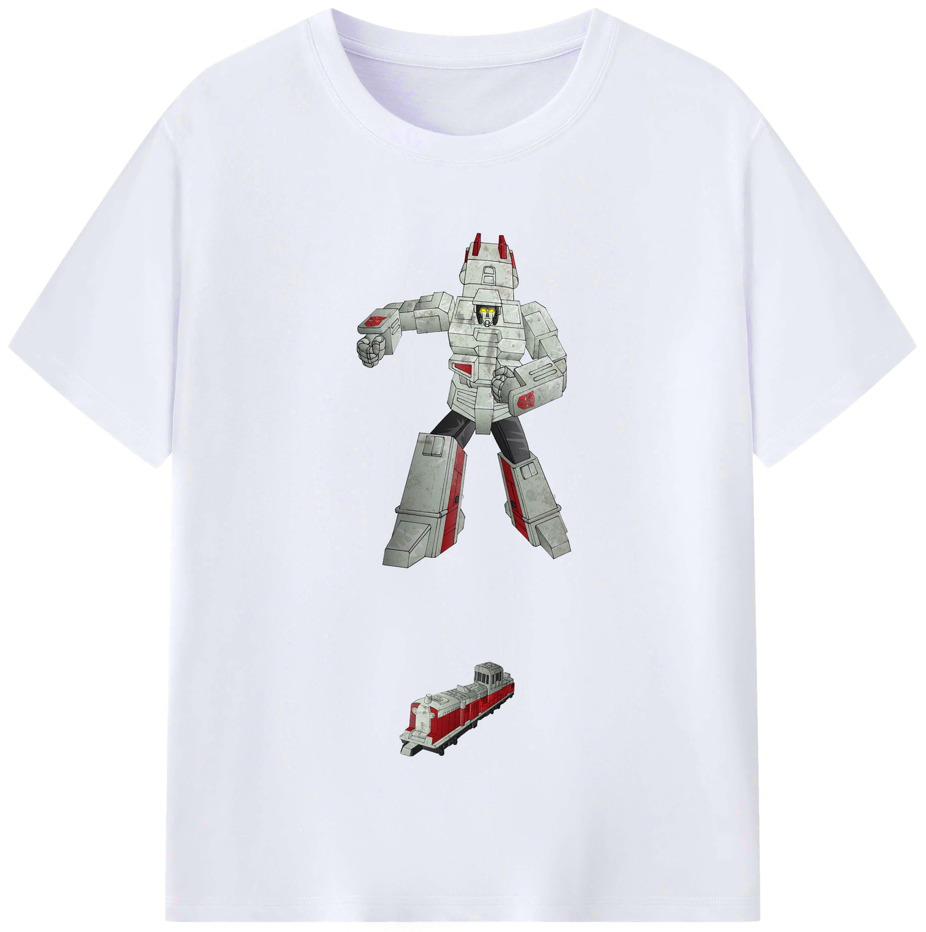 （画像用）  レディースカジュアルプリントTシャツ（綿100％）