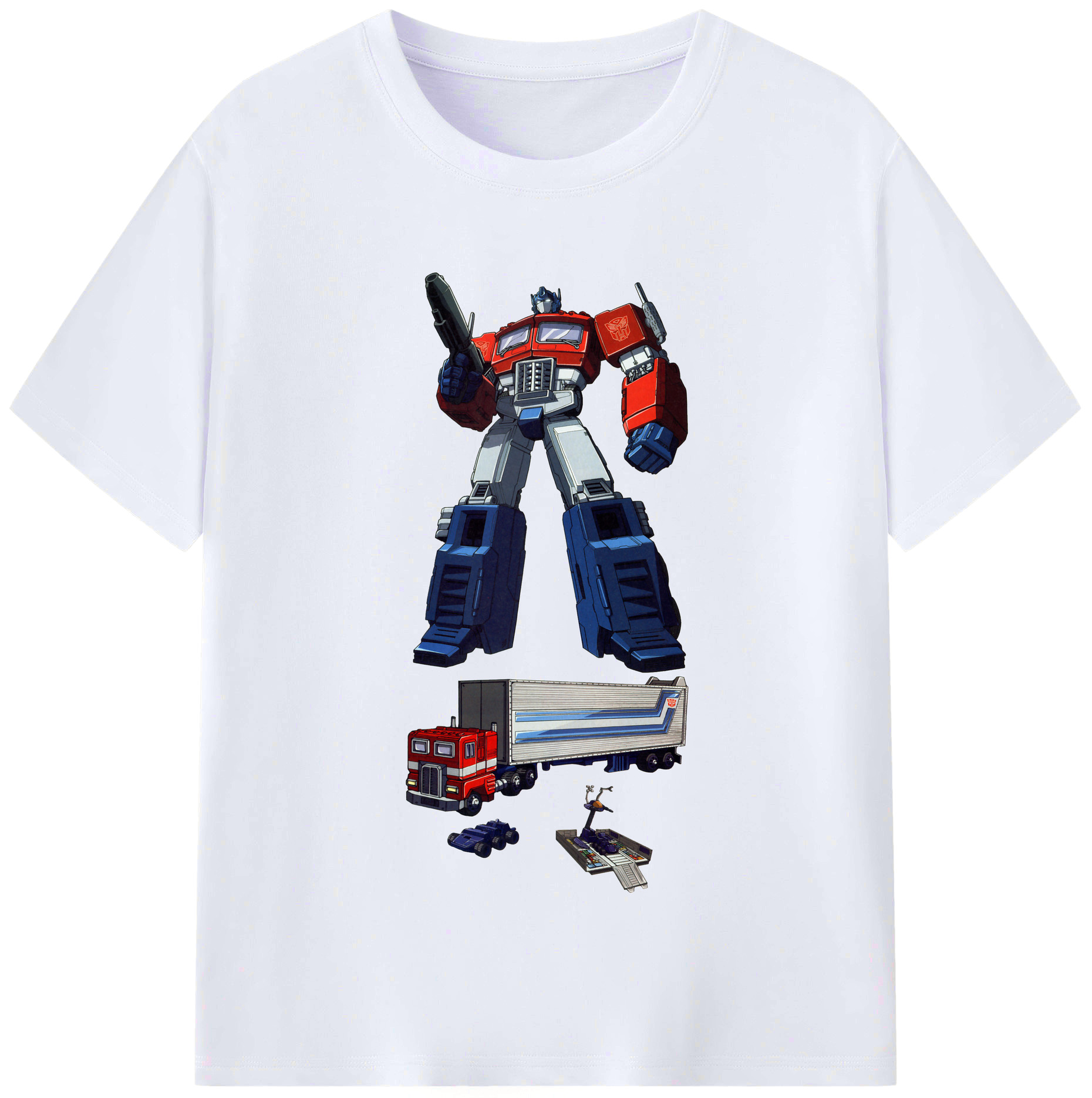 （画像用）  レディースカジュアルプリントTシャツ（綿100％）
