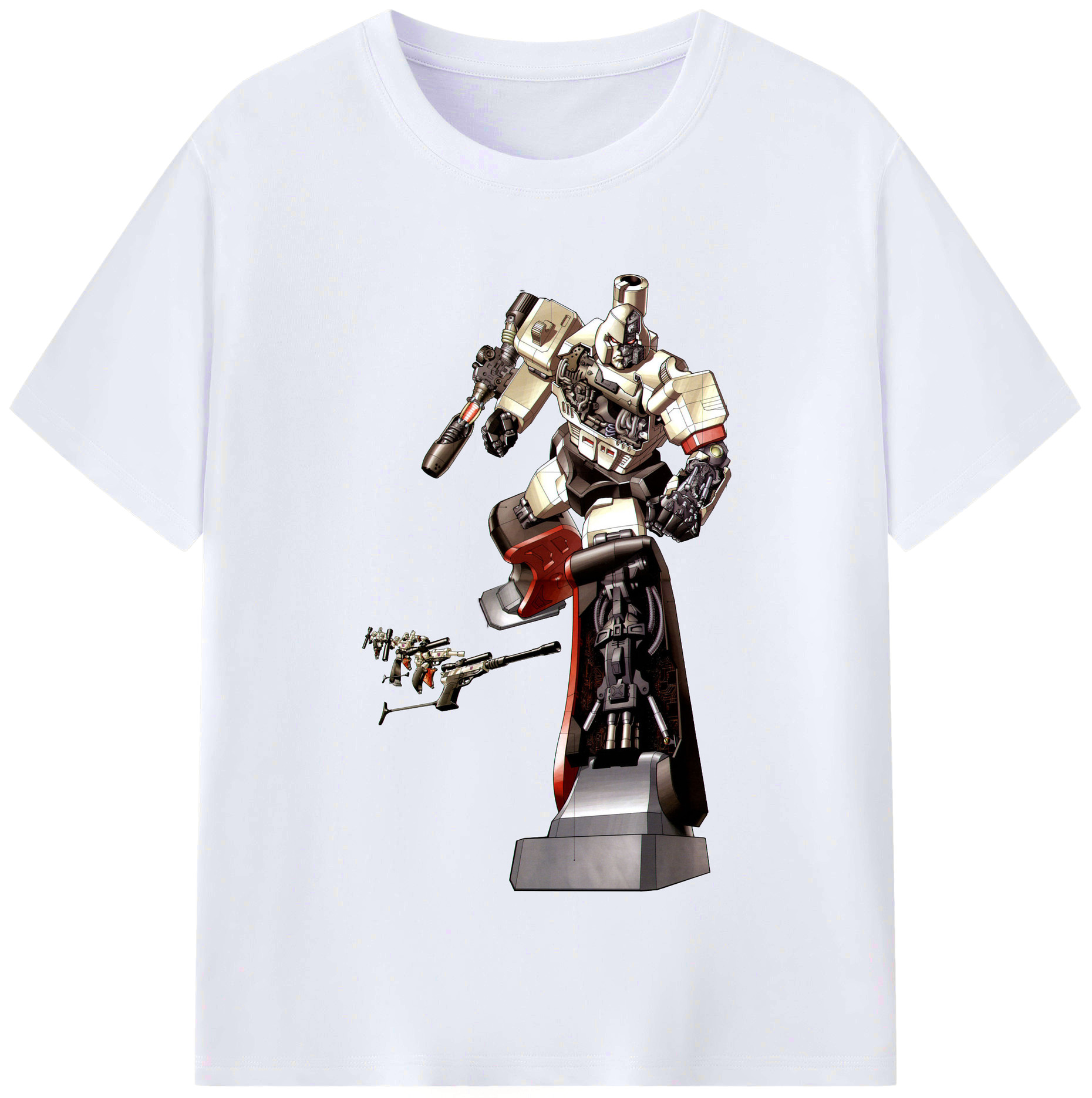 （画像用）  レディースカジュアルプリントTシャツ（綿100％）