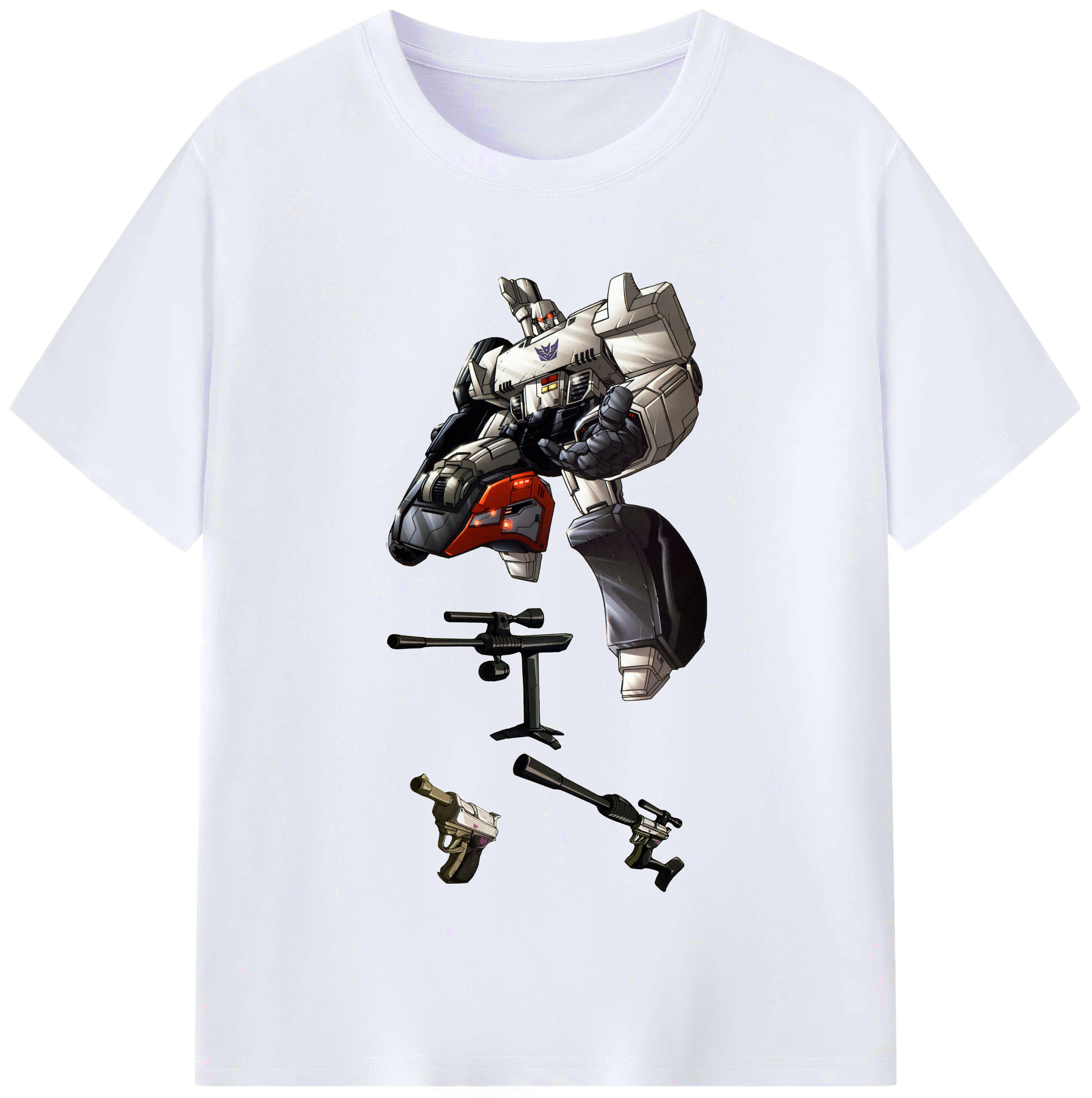 （画像用）  レディースカジュアルプリントTシャツ（綿100％）