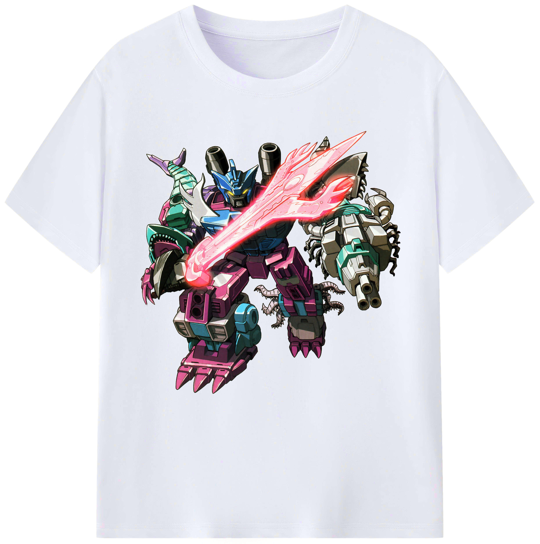 （画像用）  レディースカジュアルプリントTシャツ（綿100％）
