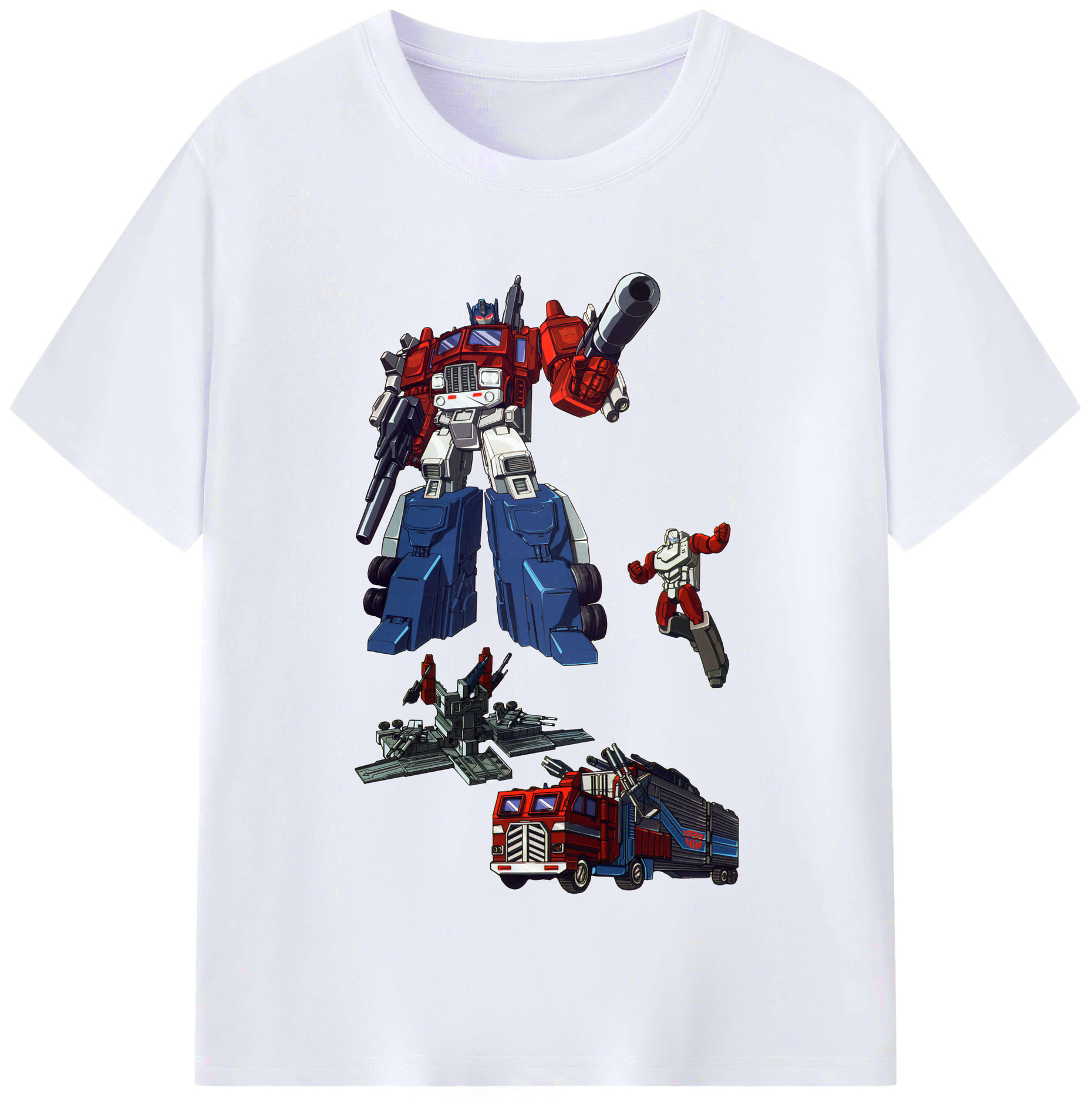 （画像用）  レディースカジュアルプリントTシャツ（綿100％）