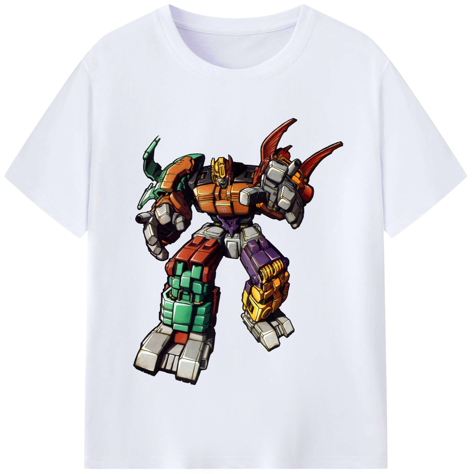 （画像用）  レディースカジュアルプリントTシャツ（綿100％）