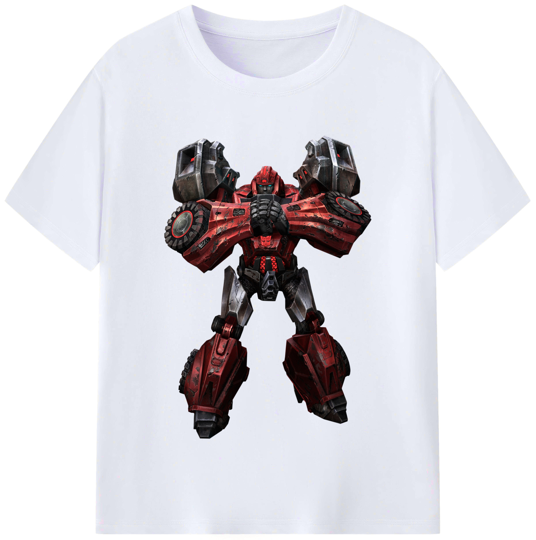 （画像用）  レディースカジュアルプリントTシャツ（綿100％）