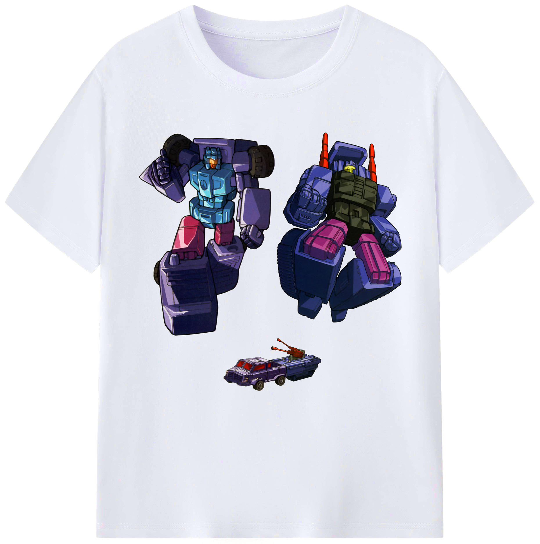 （画像用）  レディースカジュアルプリントTシャツ（綿100％）