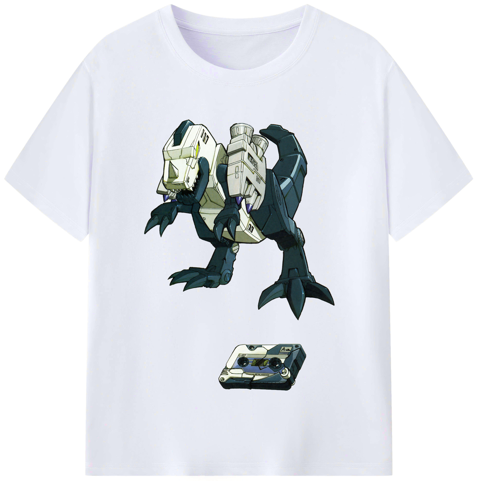 （画像用）  レディースカジュアルプリントTシャツ（綿100％）