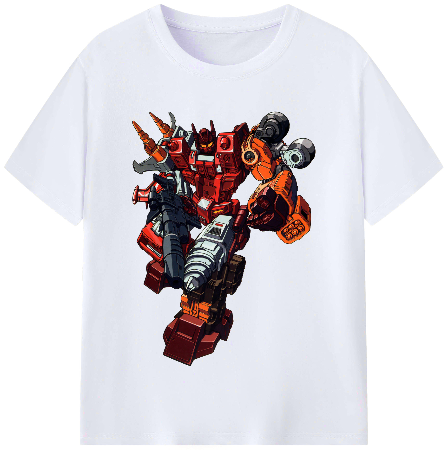 （画像用）  レディースカジュアルプリントTシャツ（綿100％）