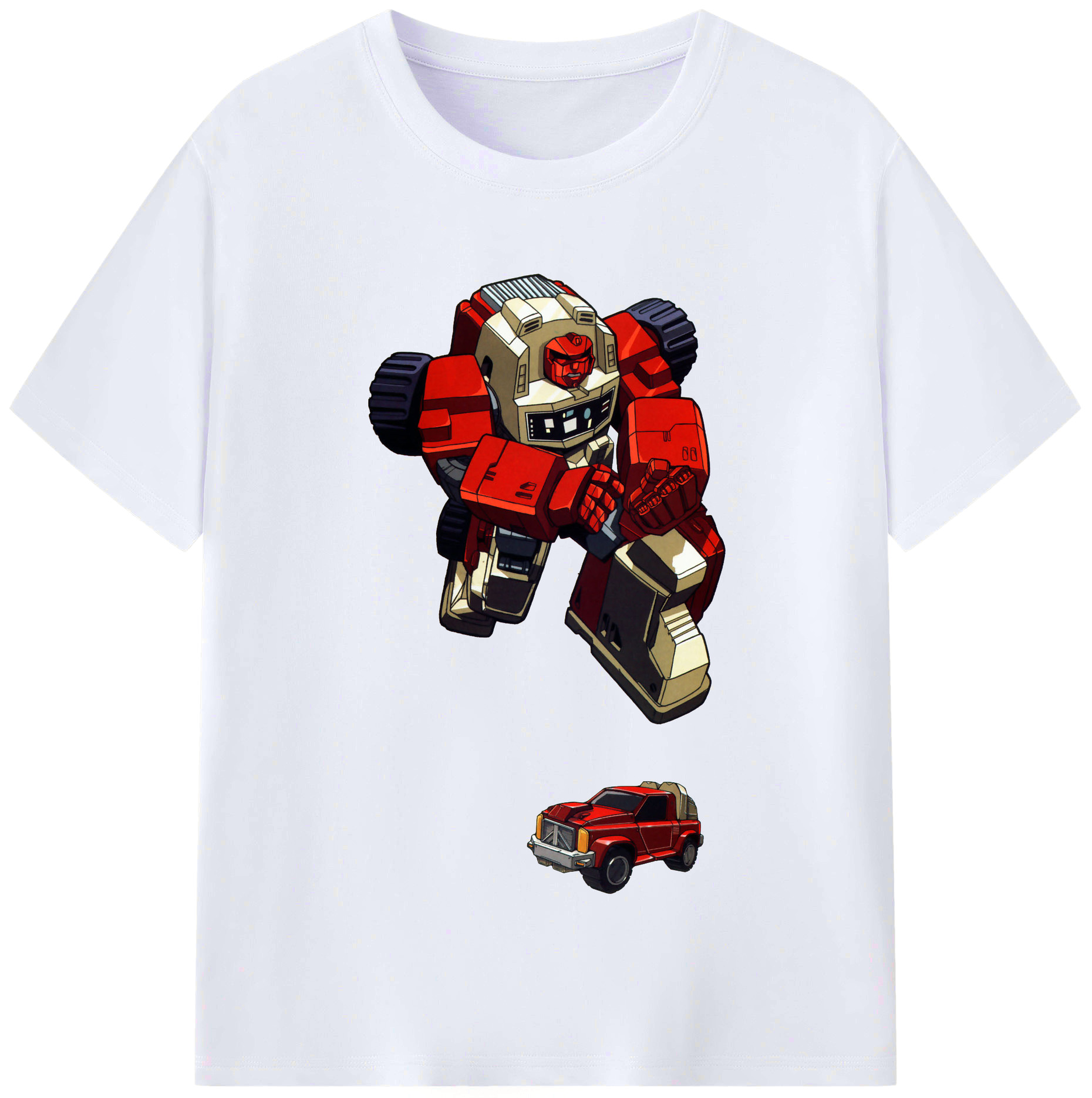 （画像用）  レディースカジュアルプリントTシャツ（綿100％）