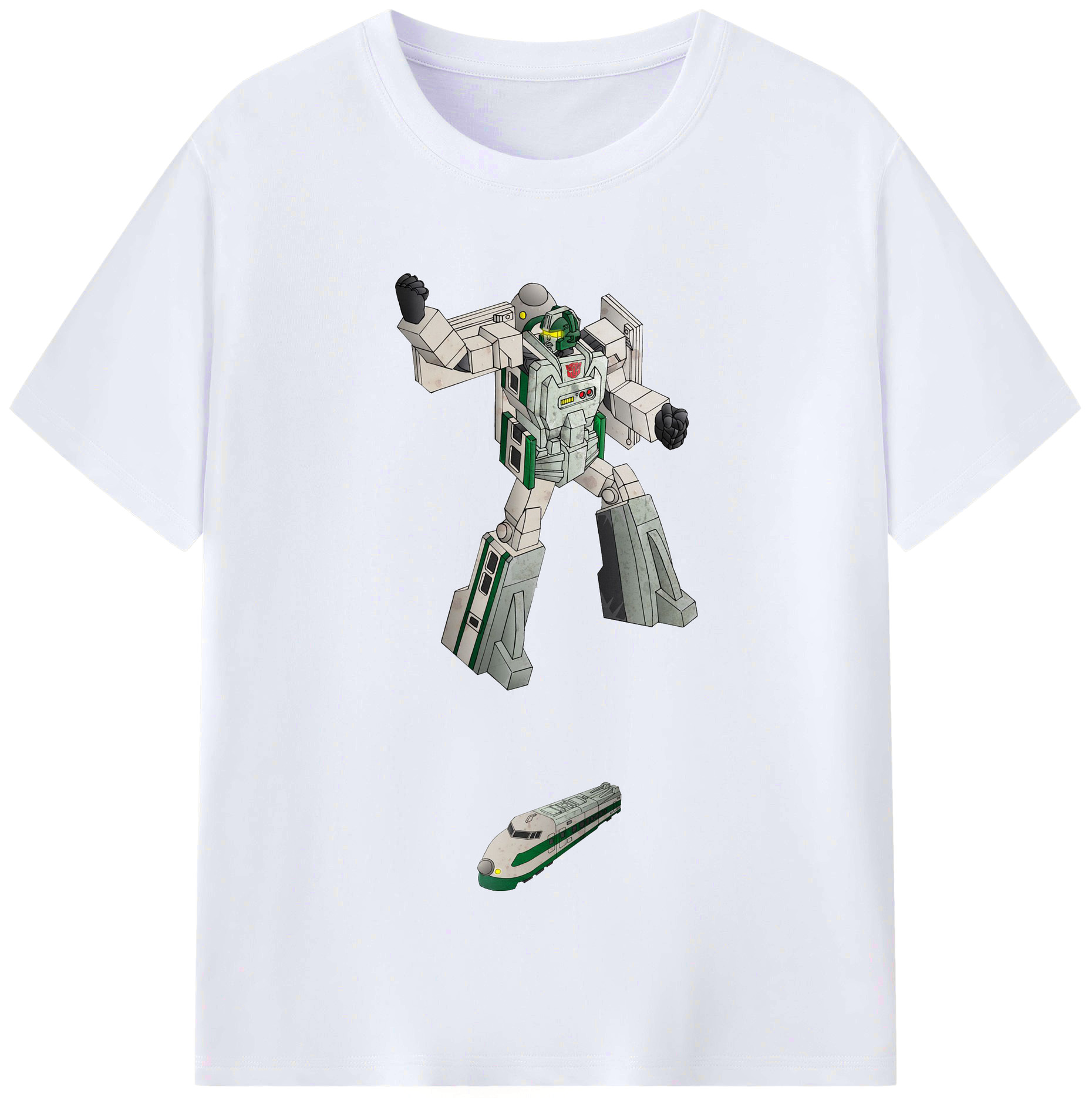 （画像用）  レディースカジュアルプリントTシャツ（綿100％）