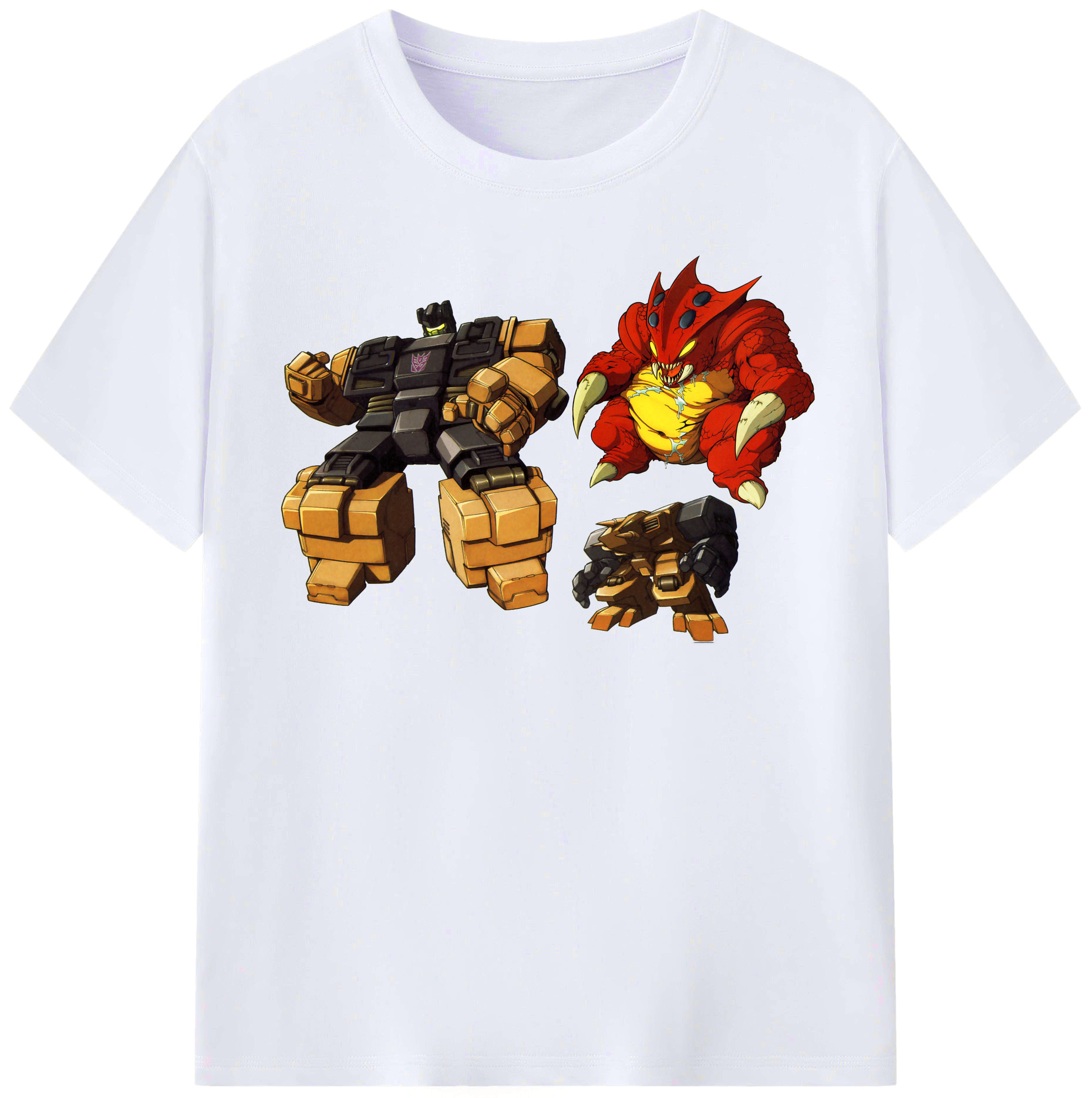 （画像用）  レディースカジュアルプリントTシャツ（綿100％）