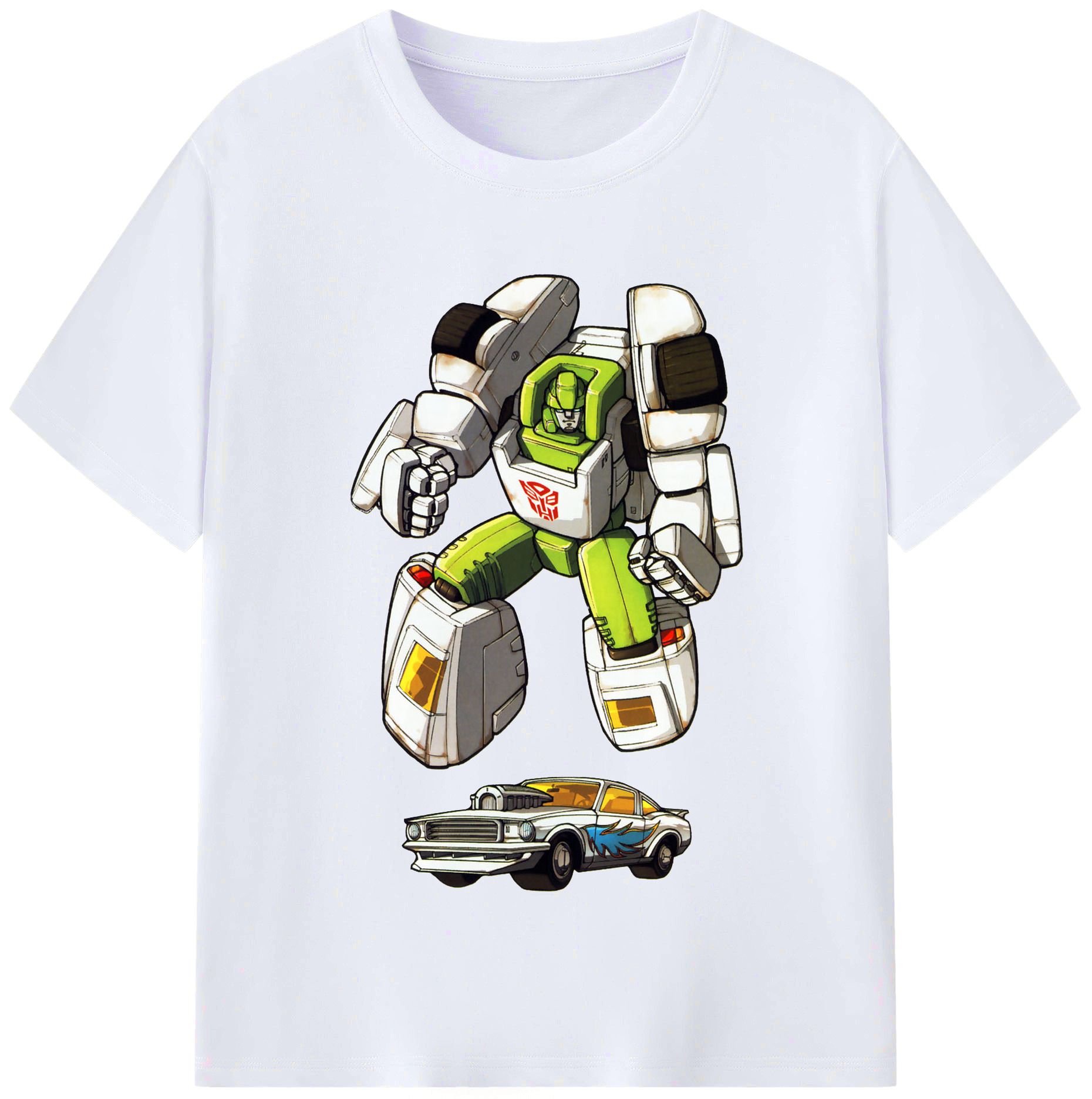 （画像用）  レディースカジュアルプリントTシャツ（綿100％）