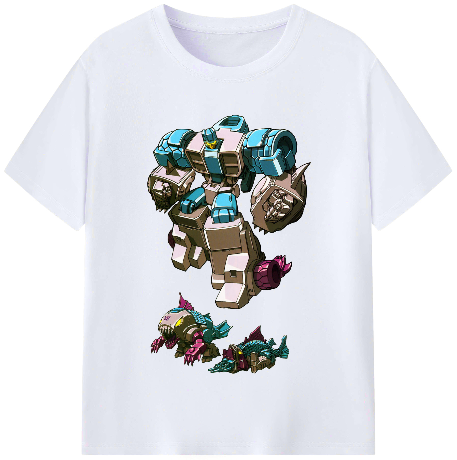 （画像用）  レディースカジュアルプリントTシャツ（綿100％）