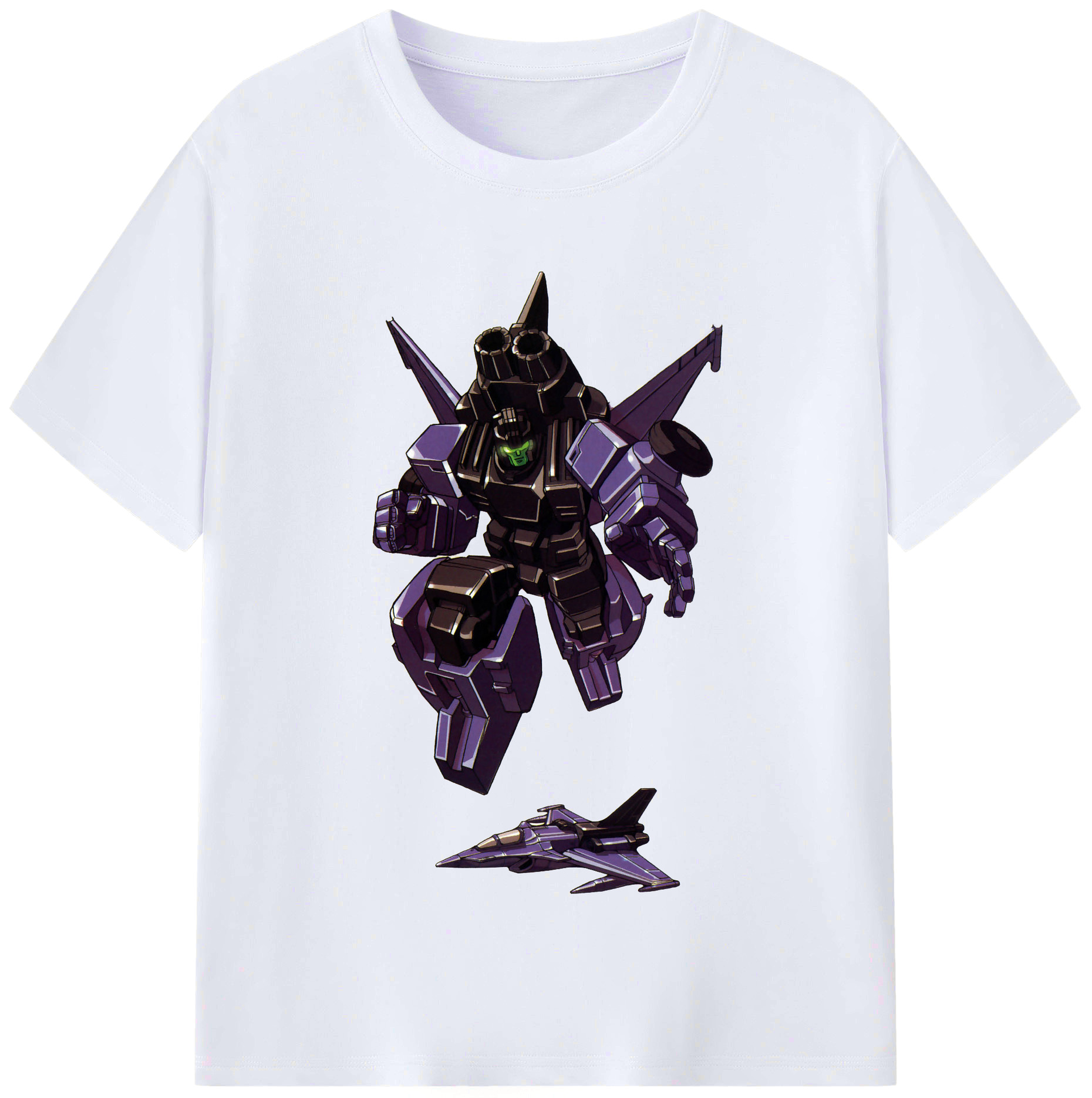 （画像用）  レディースカジュアルプリントTシャツ（綿100％）