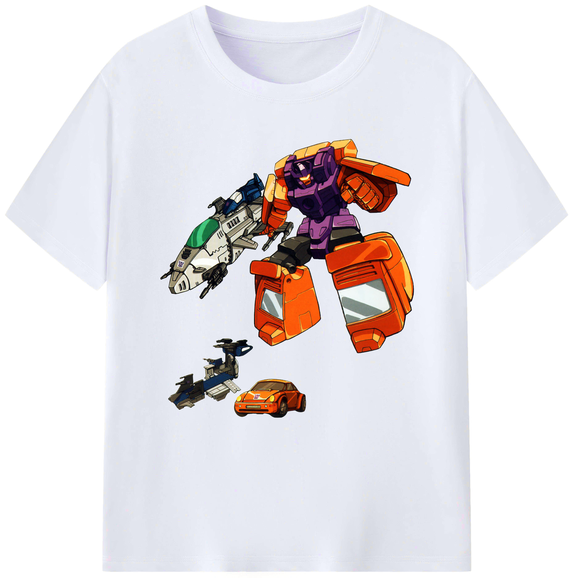（画像用）  レディースカジュアルプリントTシャツ（綿100％）