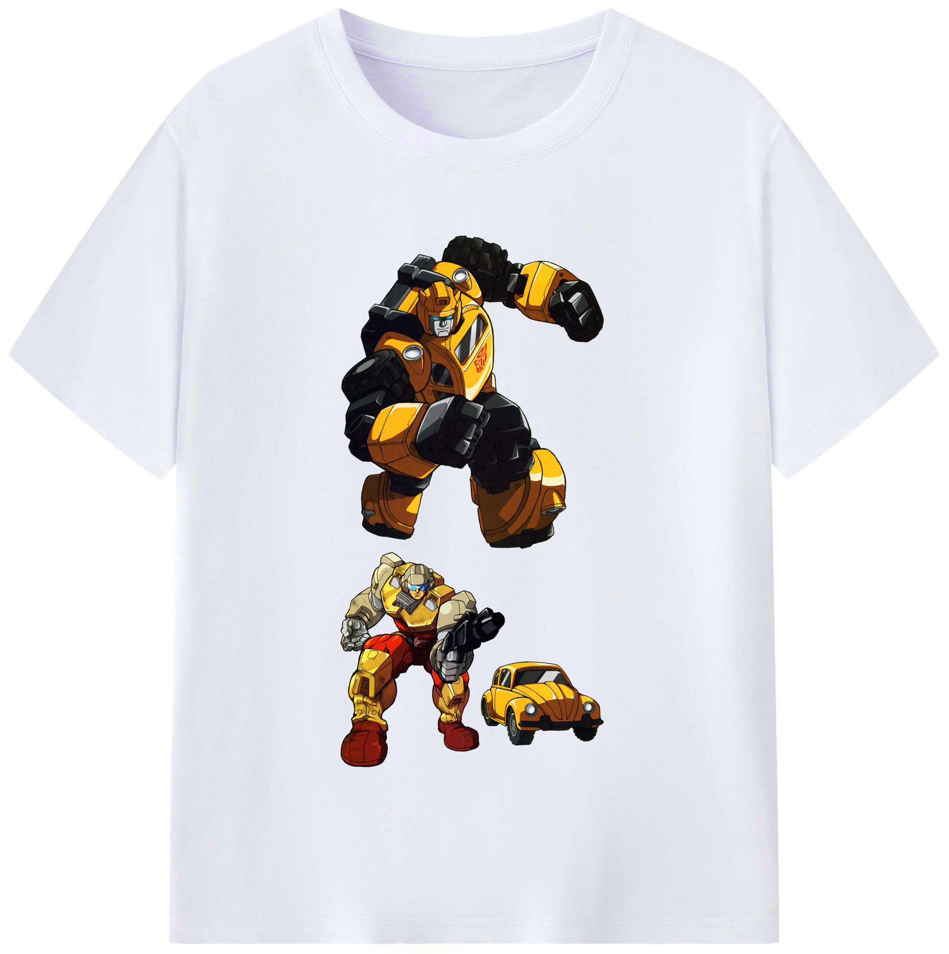 （画像用）  レディースカジュアルプリントTシャツ（綿100％）