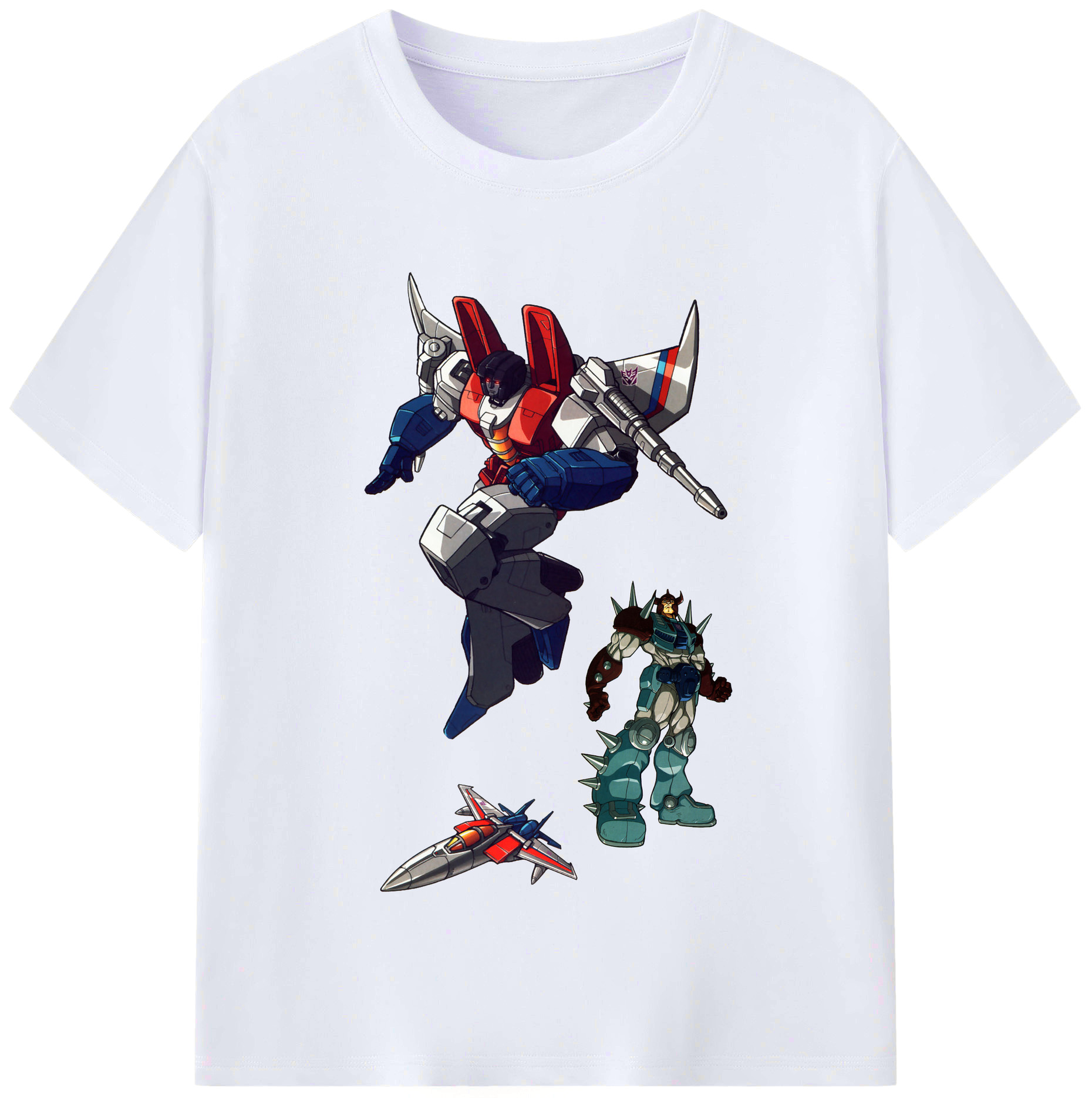（画像用）  レディースカジュアルプリントTシャツ（綿100％）