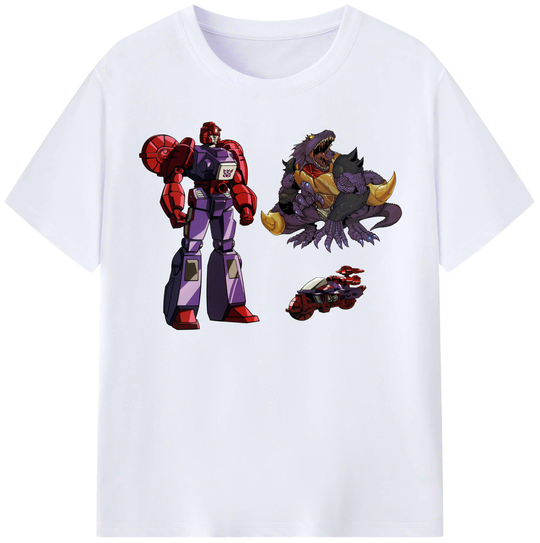 （画像用）  レディースカジュアルプリントTシャツ（綿100％）