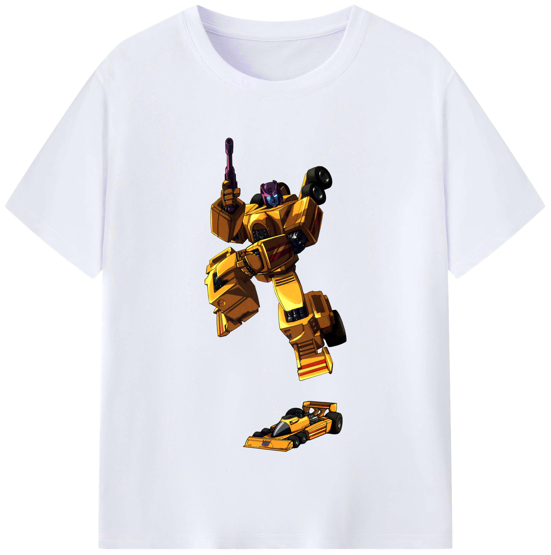 （画像用）  レディースカジュアルプリントTシャツ（綿100％）