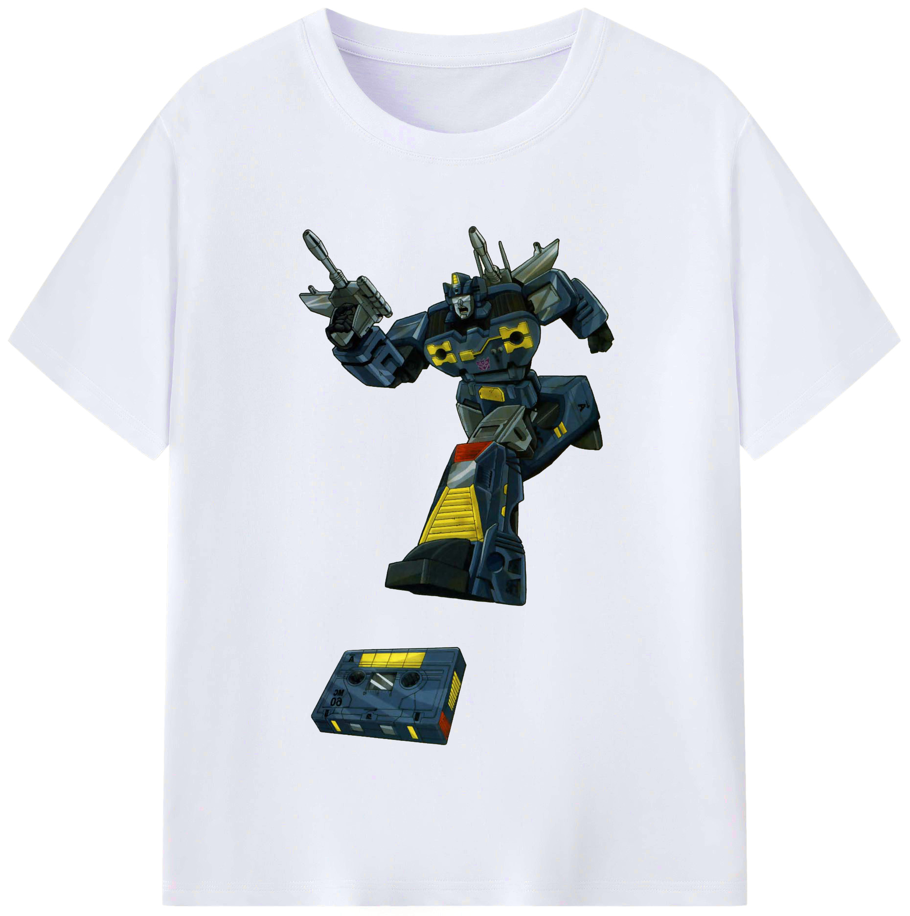 （画像用）  レディースカジュアルプリントTシャツ（綿100％）