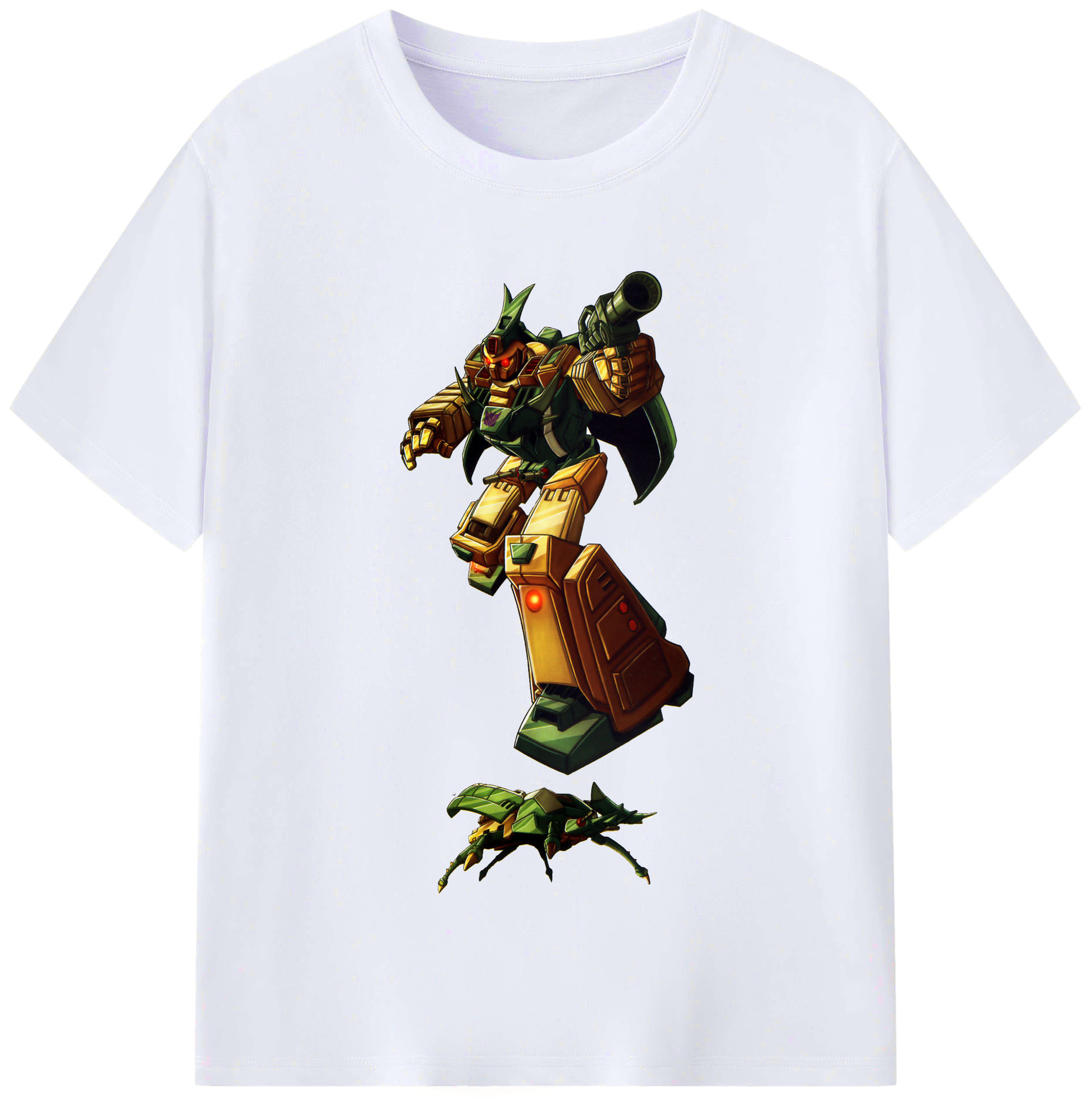 （画像用）  レディースカジュアルプリントTシャツ（綿100％）