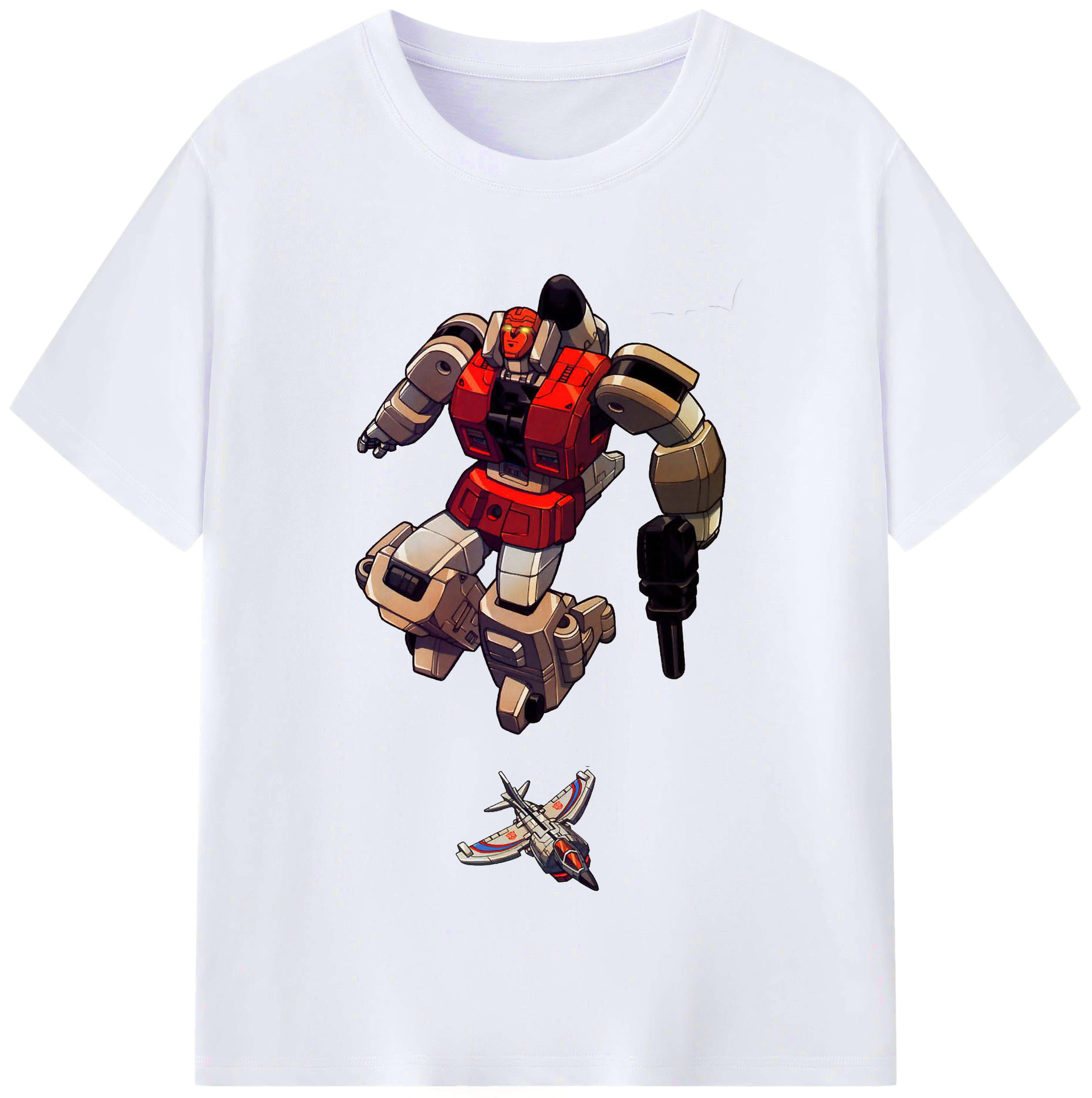 （画像用）  レディースカジュアルプリントTシャツ（綿100％）