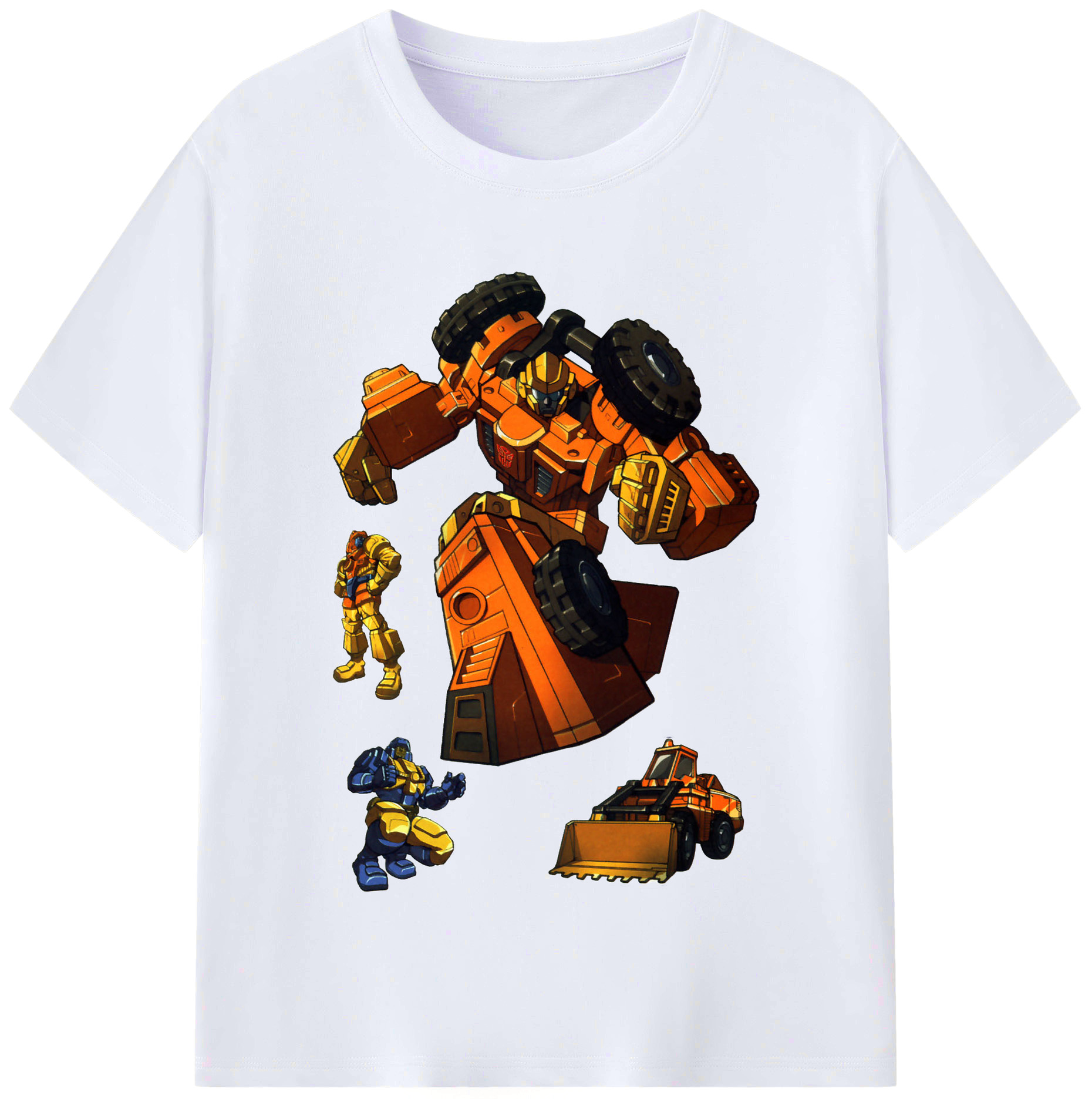 （画像用）  レディースカジュアルプリントTシャツ（綿100％）
