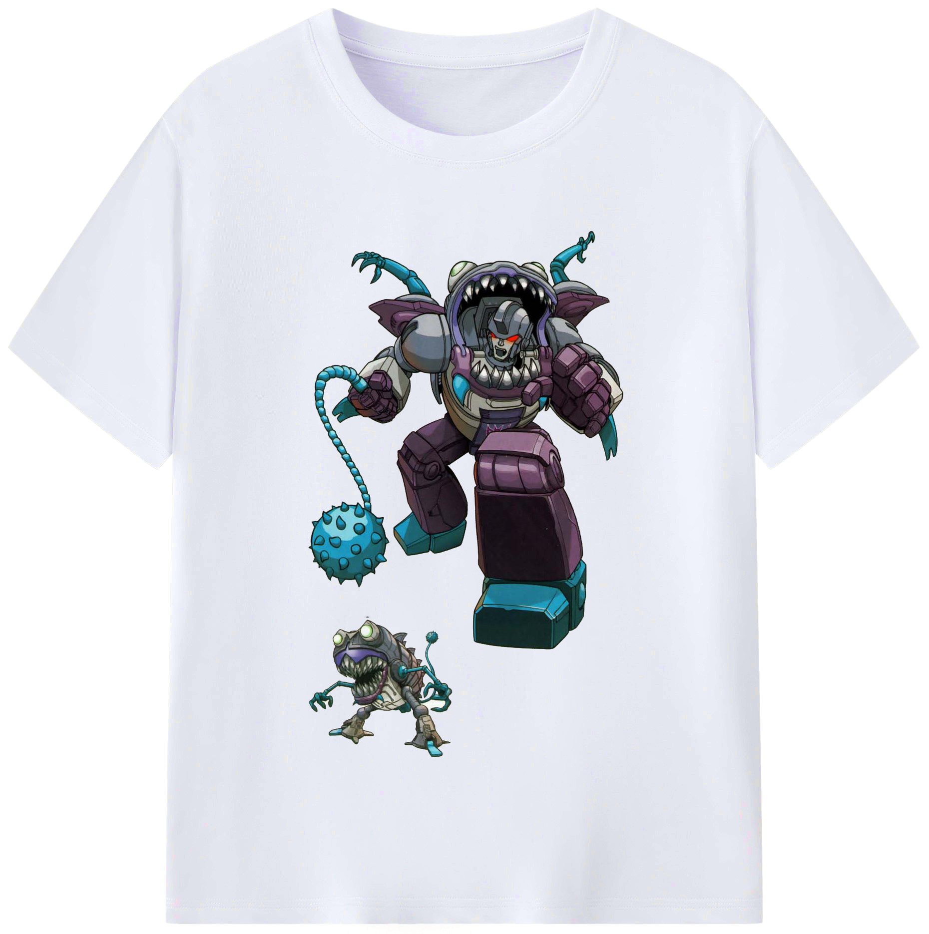 （画像用）  レディースカジュアルプリントTシャツ（綿100％）