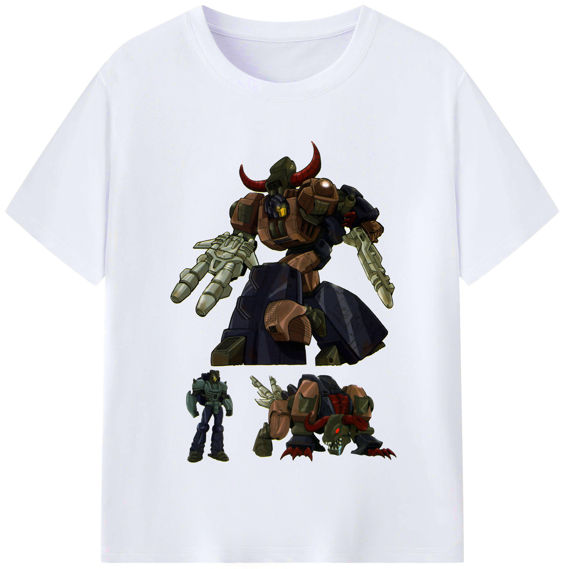 （画像用）  レディースカジュアルプリントTシャツ（綿100％）