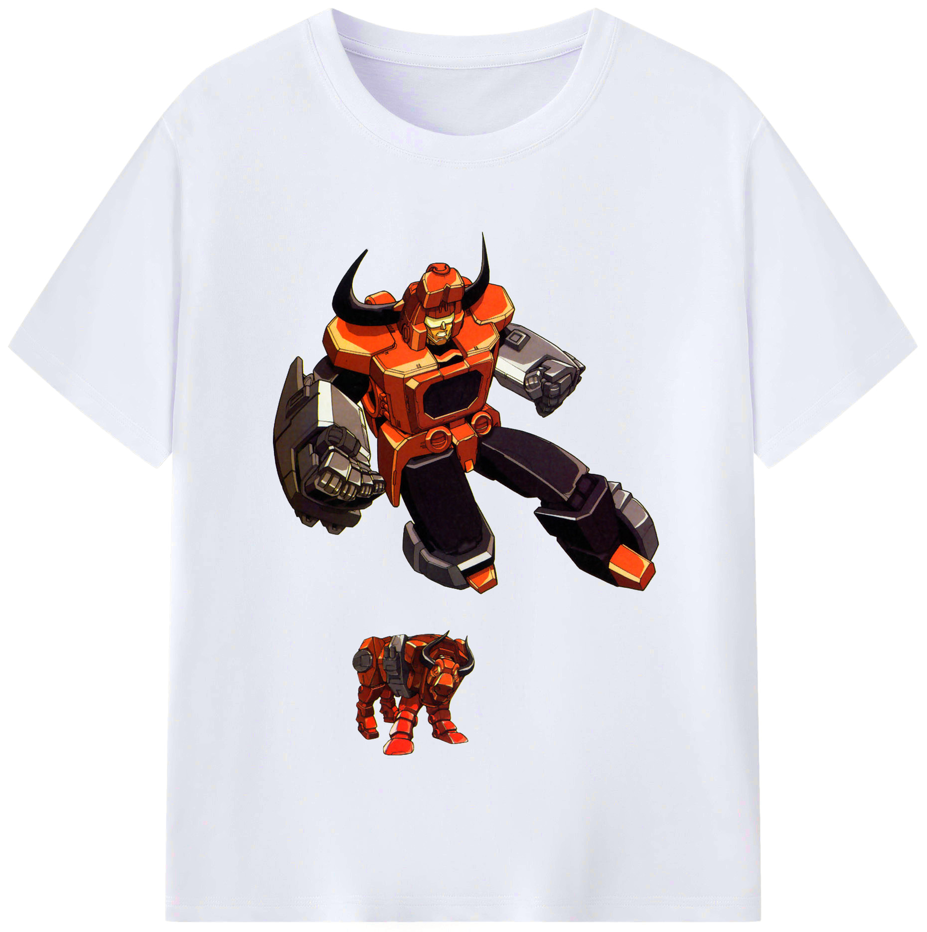 （画像用）  レディースカジュアルプリントTシャツ（綿100％）