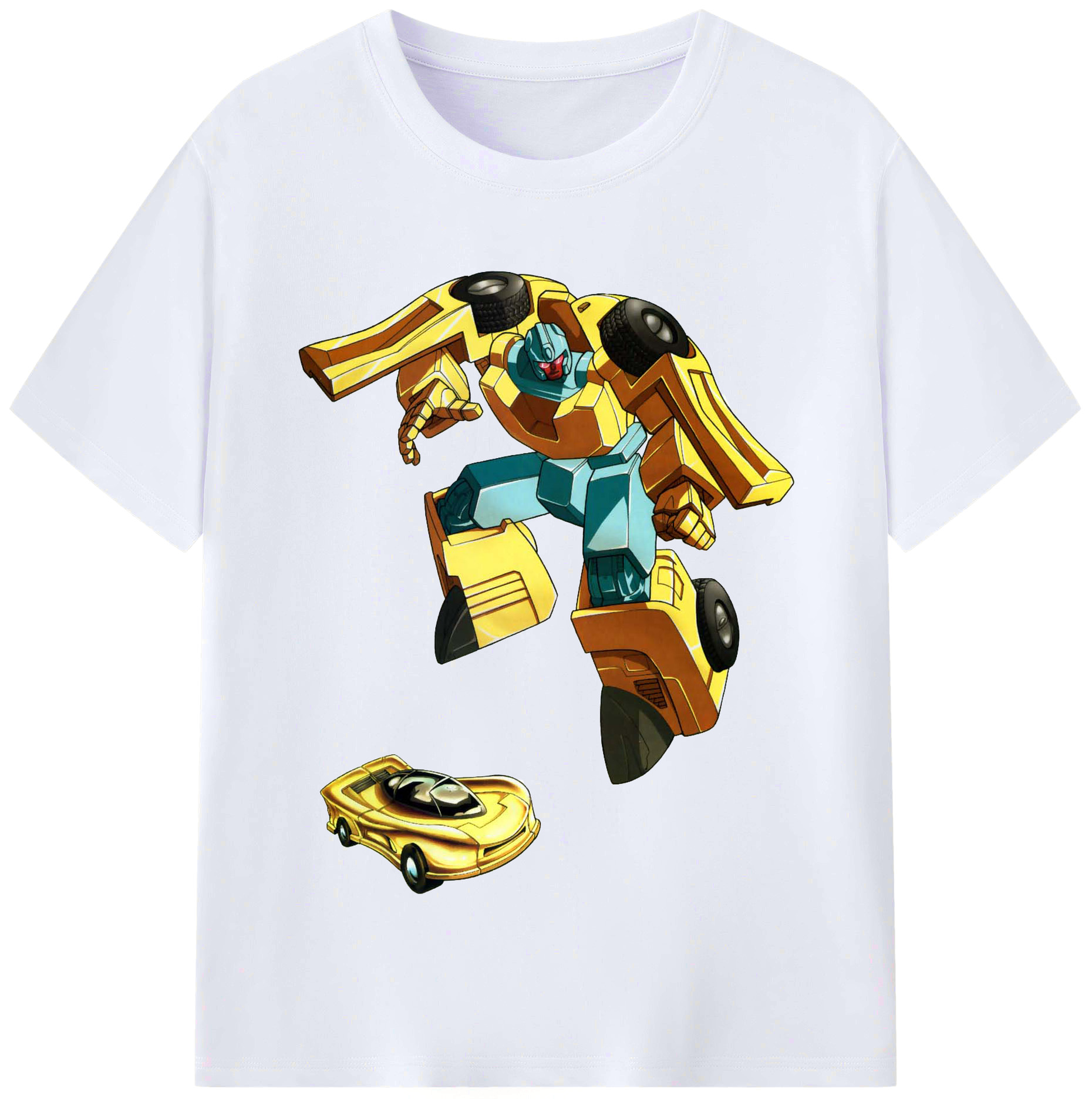 （画像用）  レディースカジュアルプリントTシャツ（綿100％）