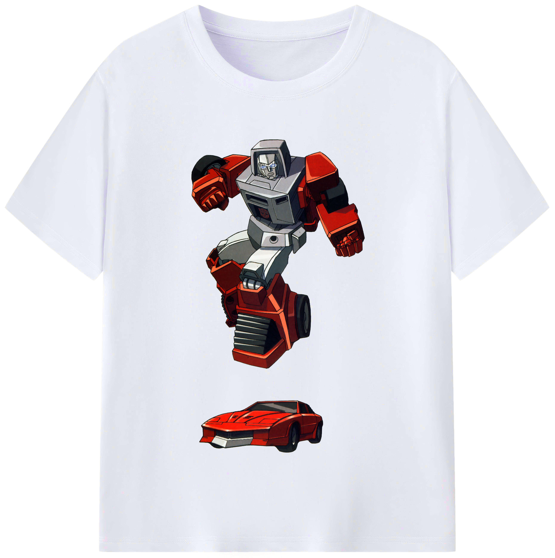 （画像用）  レディースカジュアルプリントTシャツ（綿100％）